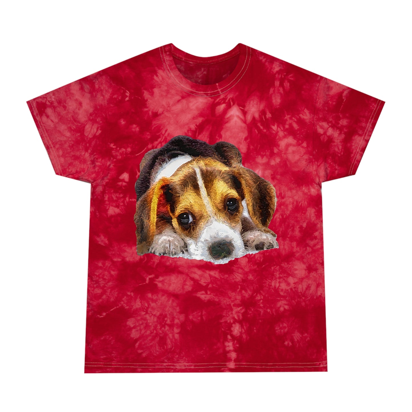 Beagle 'Daisy Mae' Enchanting Tie-Dye Tee