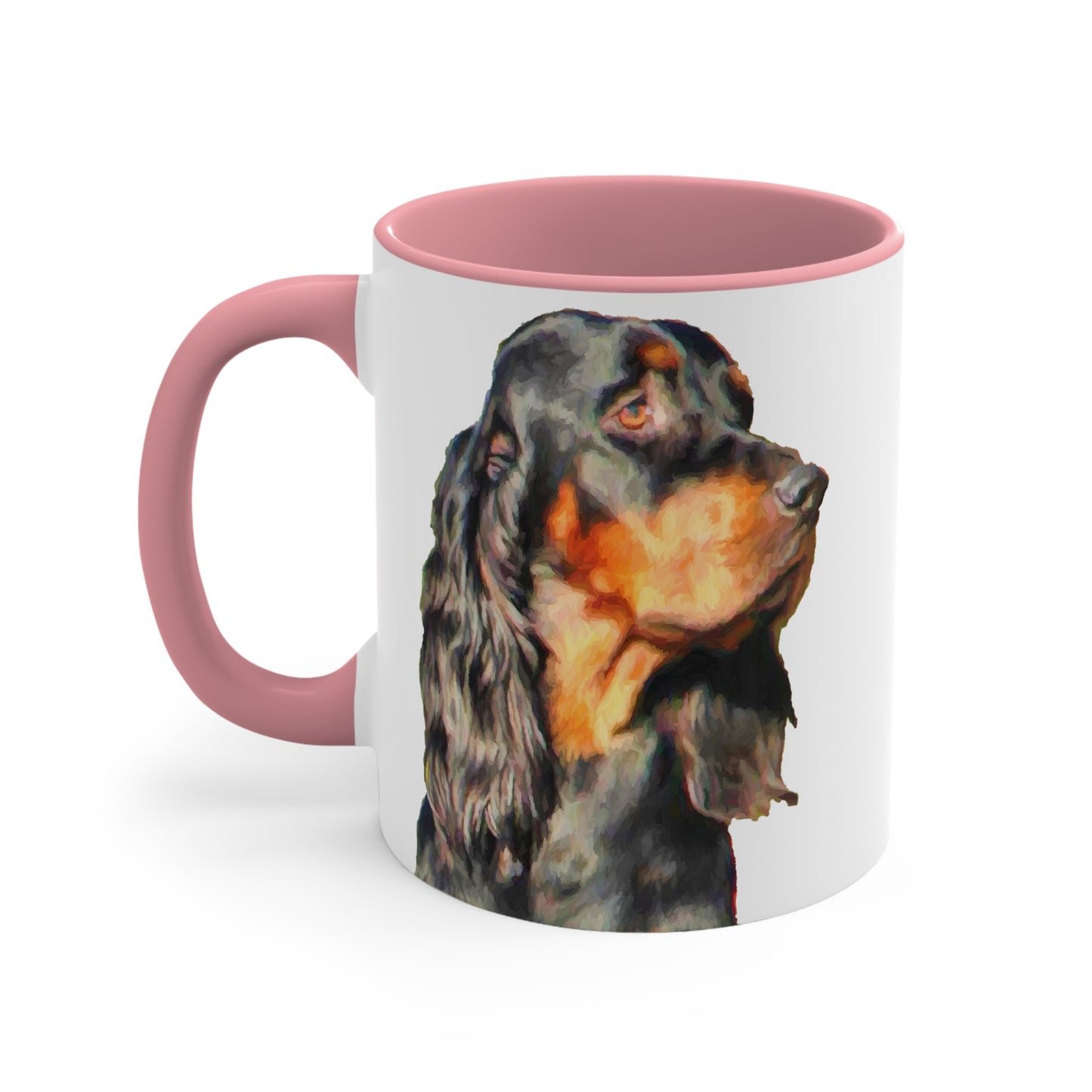 Gordon Setter Accent Coffee Mug, 11oz - Sip in Style!