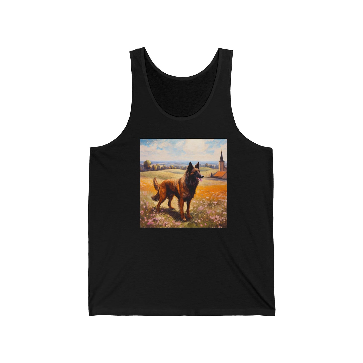 Belgian Tervuren Unisex Jersey Tank – Celebrate Your Furry Muse
