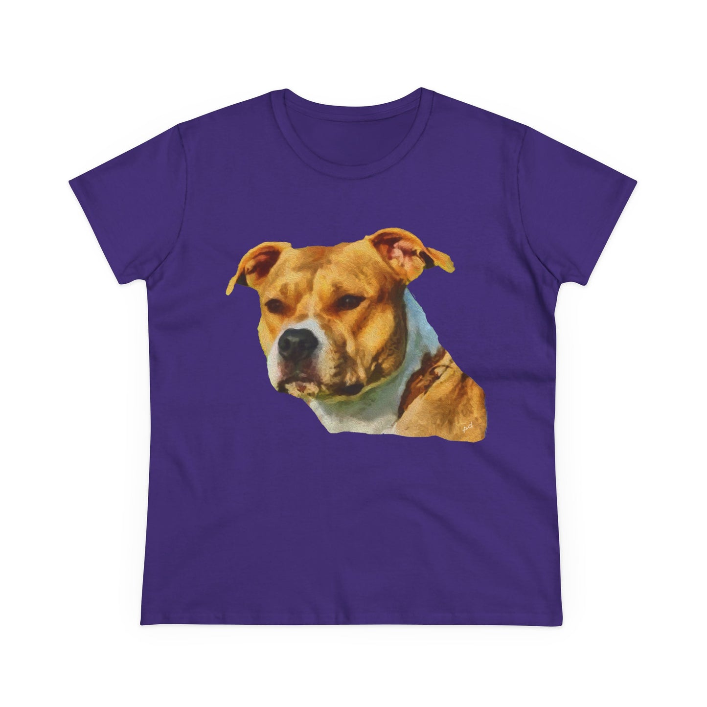Pit Bull Women's Midweight Cotton Tee