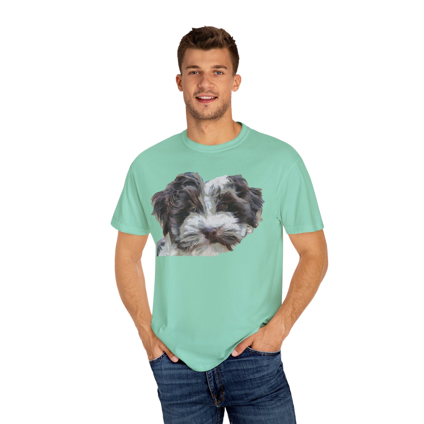 Havanese 'Fideo' Unisex-Adult Relaxed Fit Garment-Dyed T-shirt