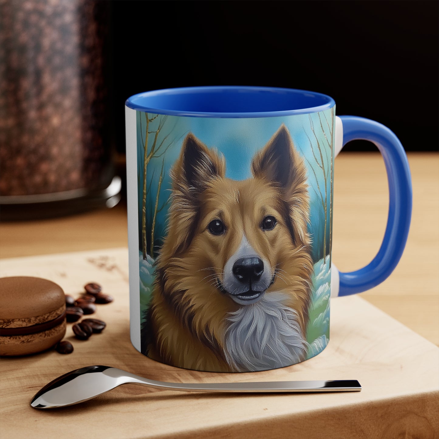 Icelandic Sheepdog 11oz Ceramic Accent Mug
