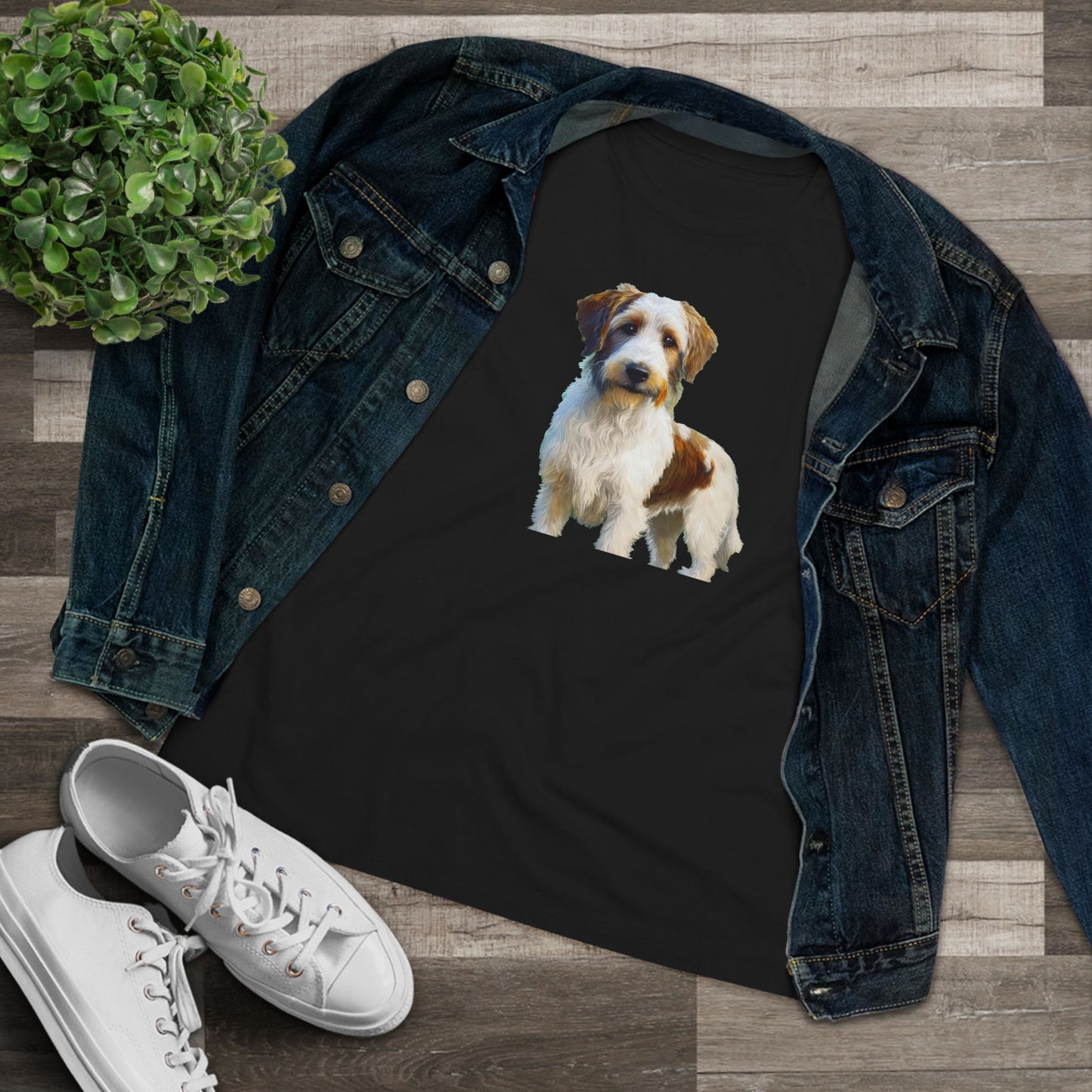 Kromfohrländer Women's Relaxed Fit Cotton Tee