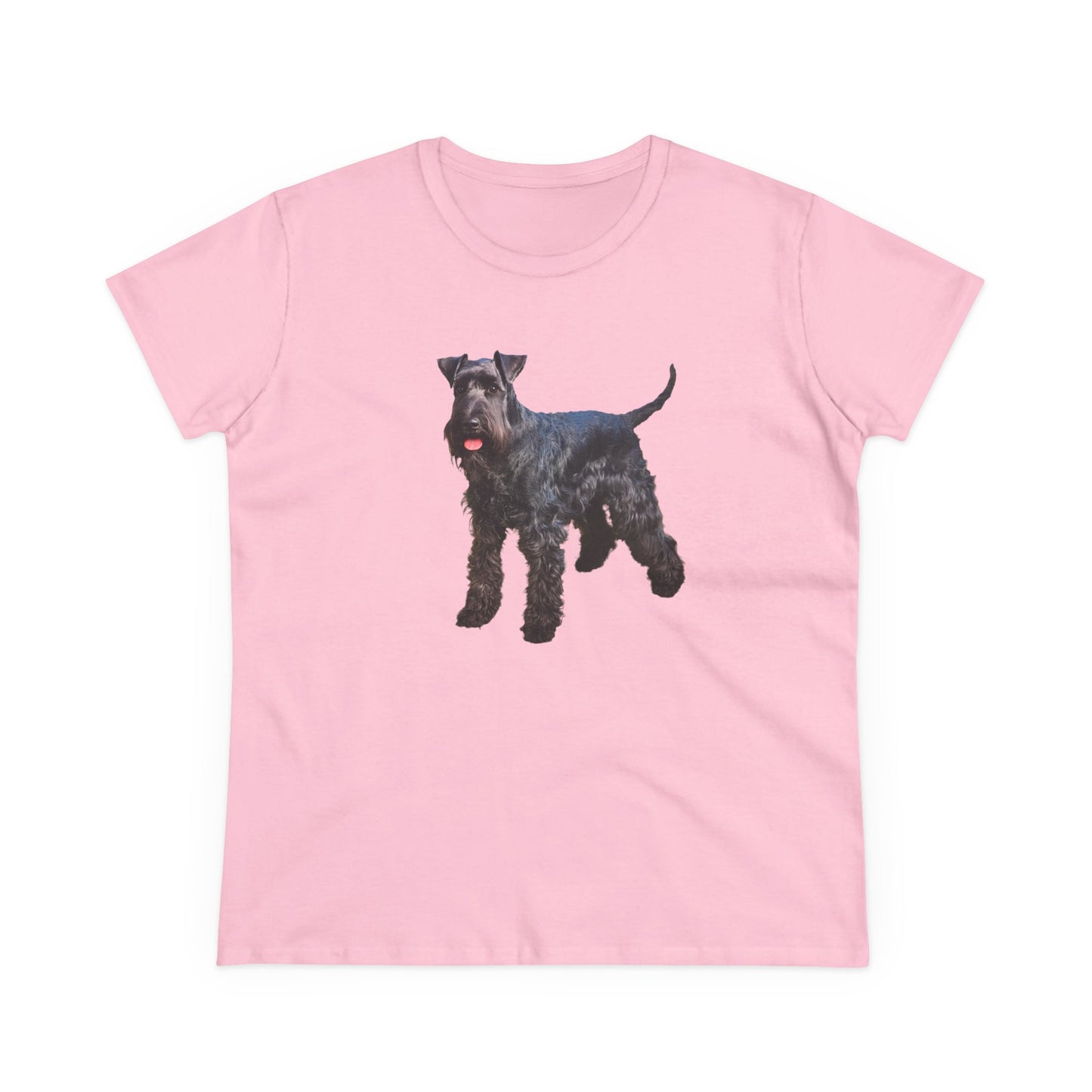 Kerry Blue Terrier Women's Midweight Cotton Tee