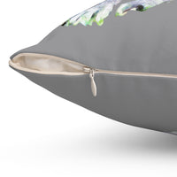 Harlequin Great Dane 'Leonid' Spun Polyester Throw  Pillow