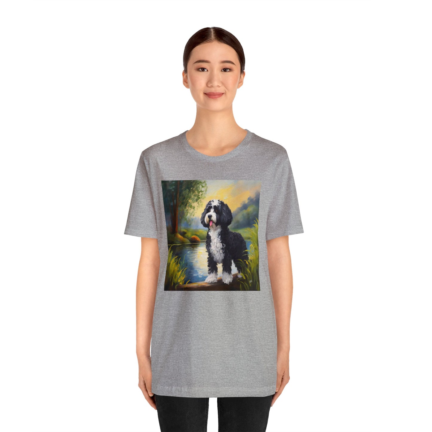Portuguese Water Dog Jersey Short Sleeve Tee