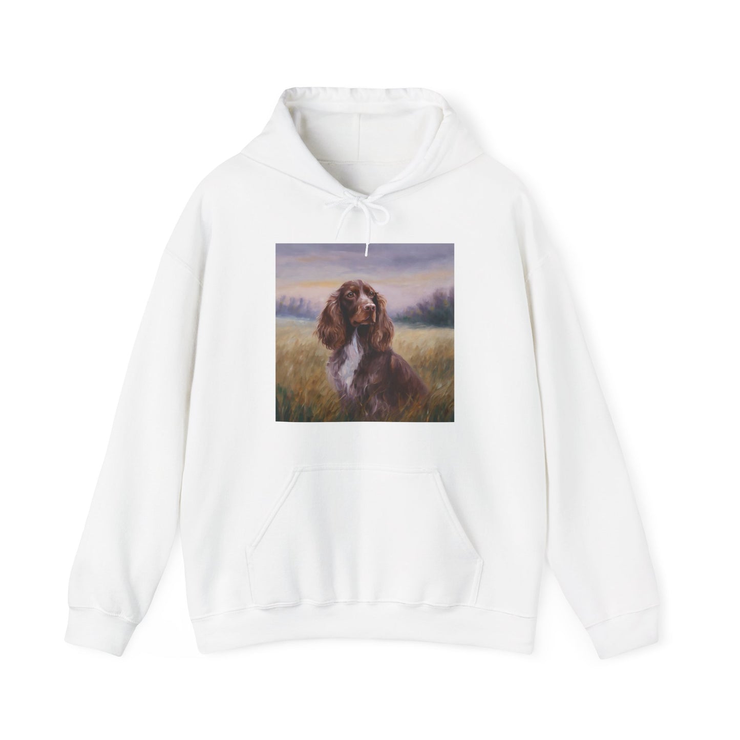 Field Spaniel Unisex 50/50 Hooded Sweatshirt