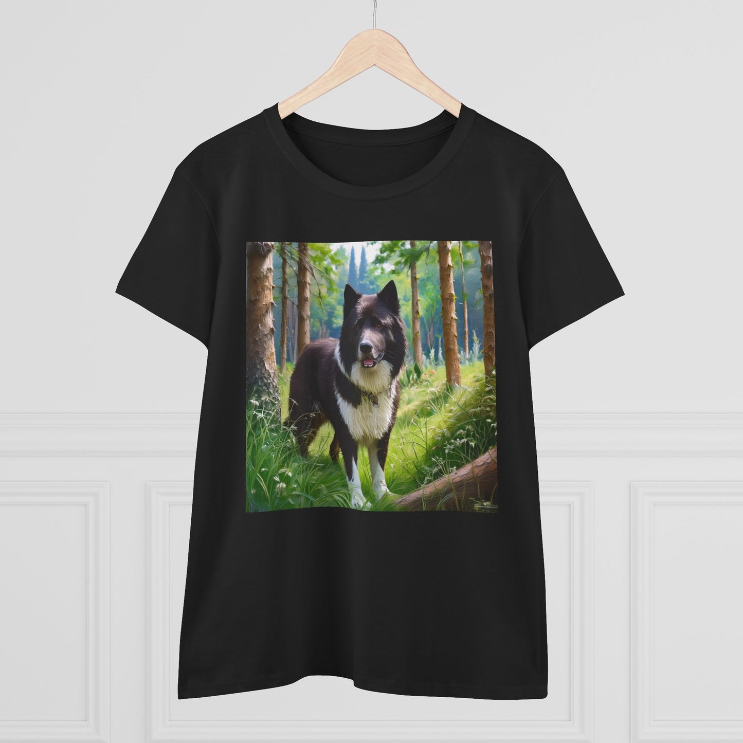 Karelian Bear Dog Women's Midweight Cotton Tee