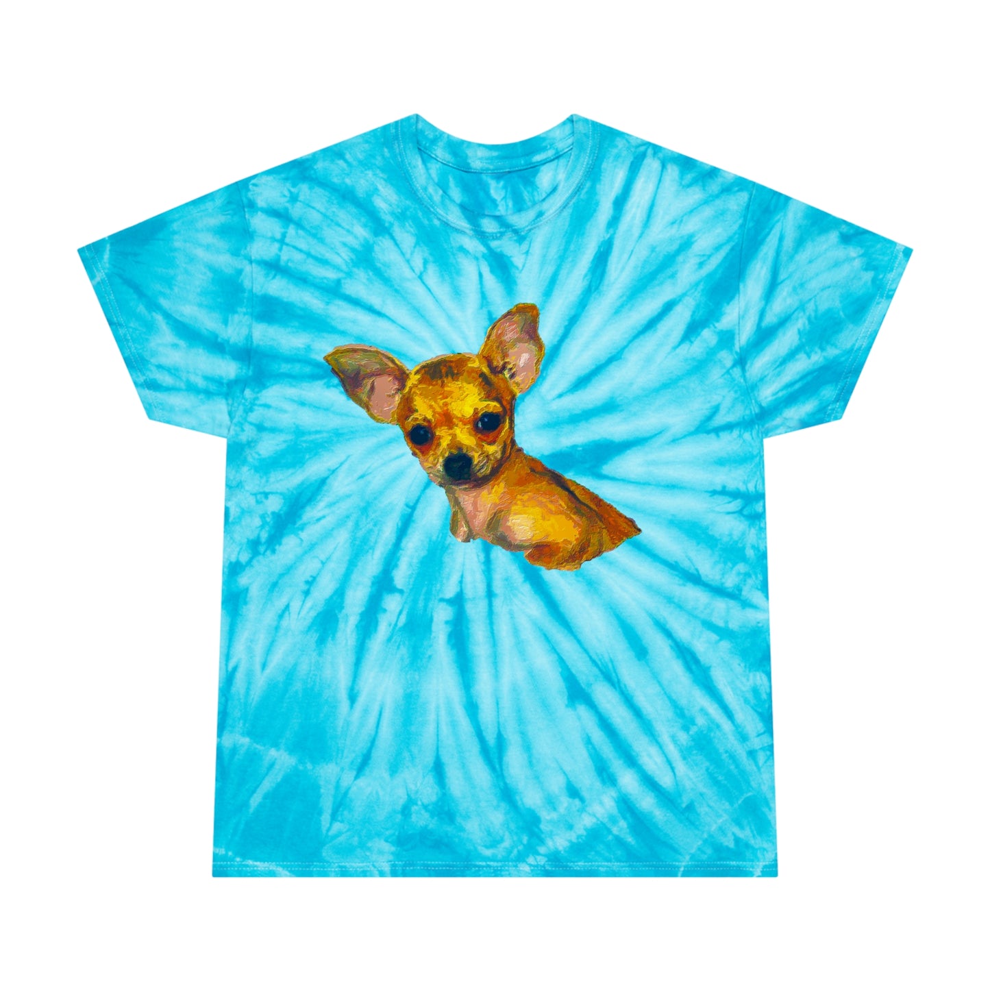 Chihuahua 'Belle' - Tie-Dye Tee, Cyclone