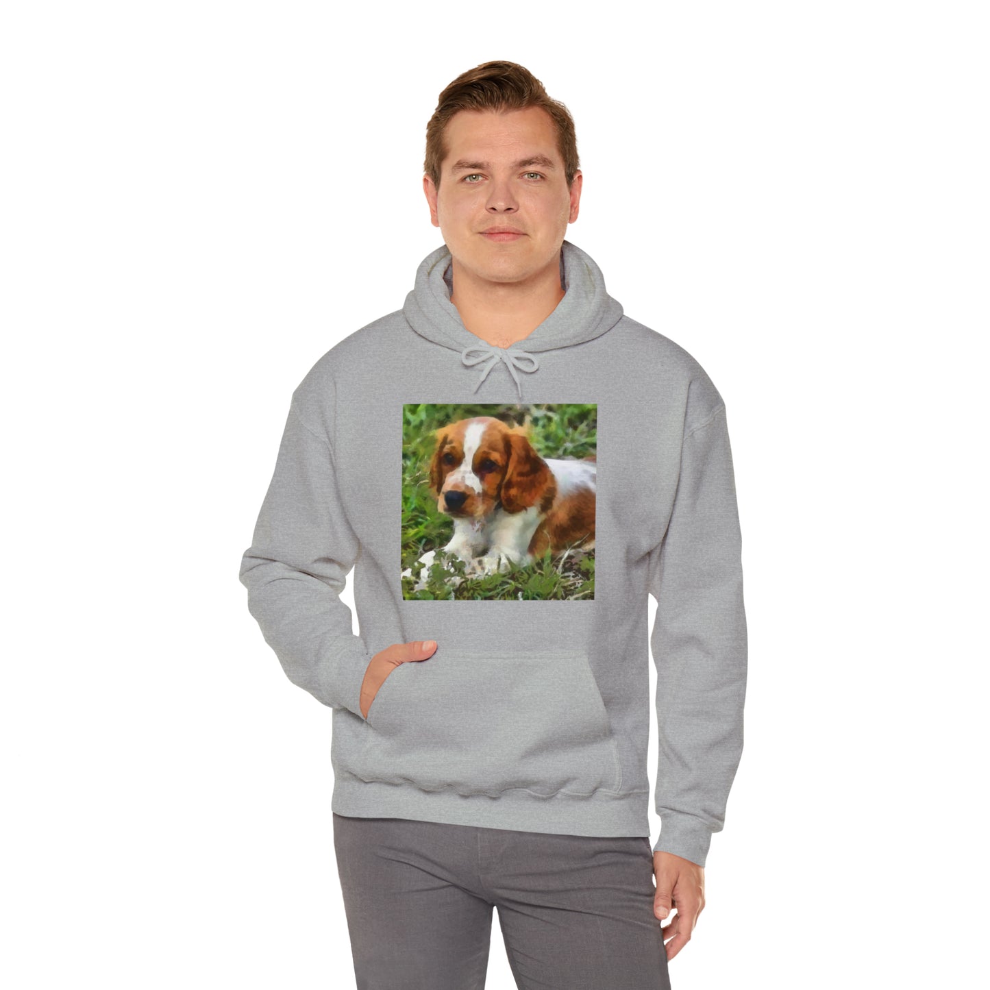 Welsh Springer Spaniel Unisex 50/50 Hoodie
