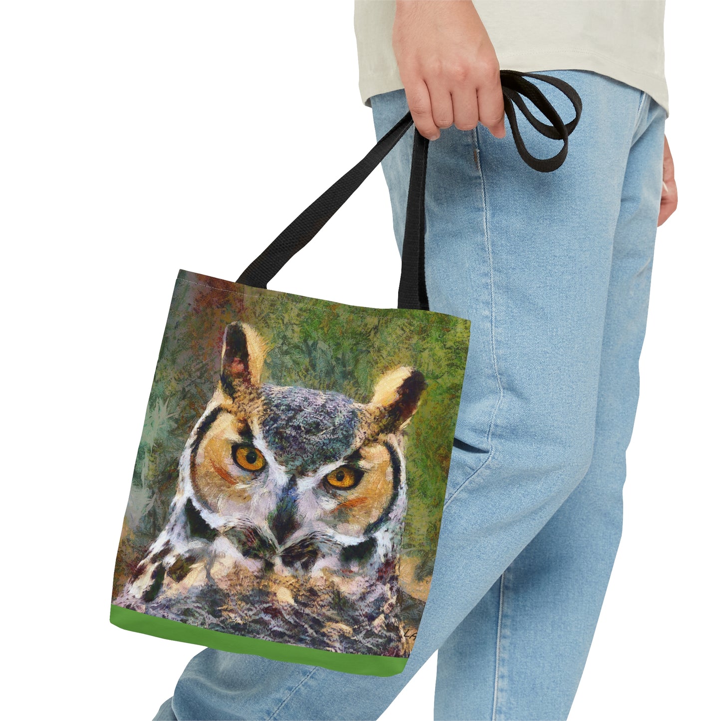 Great Horned Owl 'Hooty' - Tote Bag