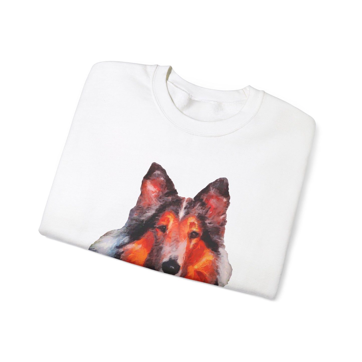 Rough Coated Collie - Cozy Companion Crewneck Sweatshirt