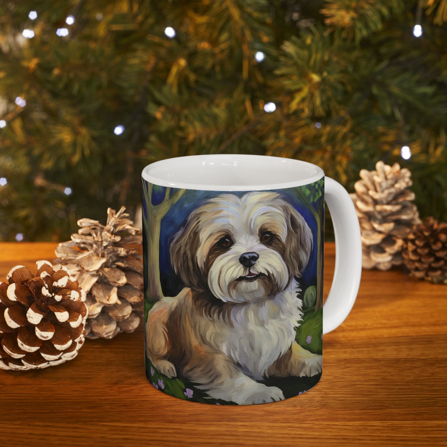Lhasa Apso Ceramic Mug - Luxurious Coffee Experience