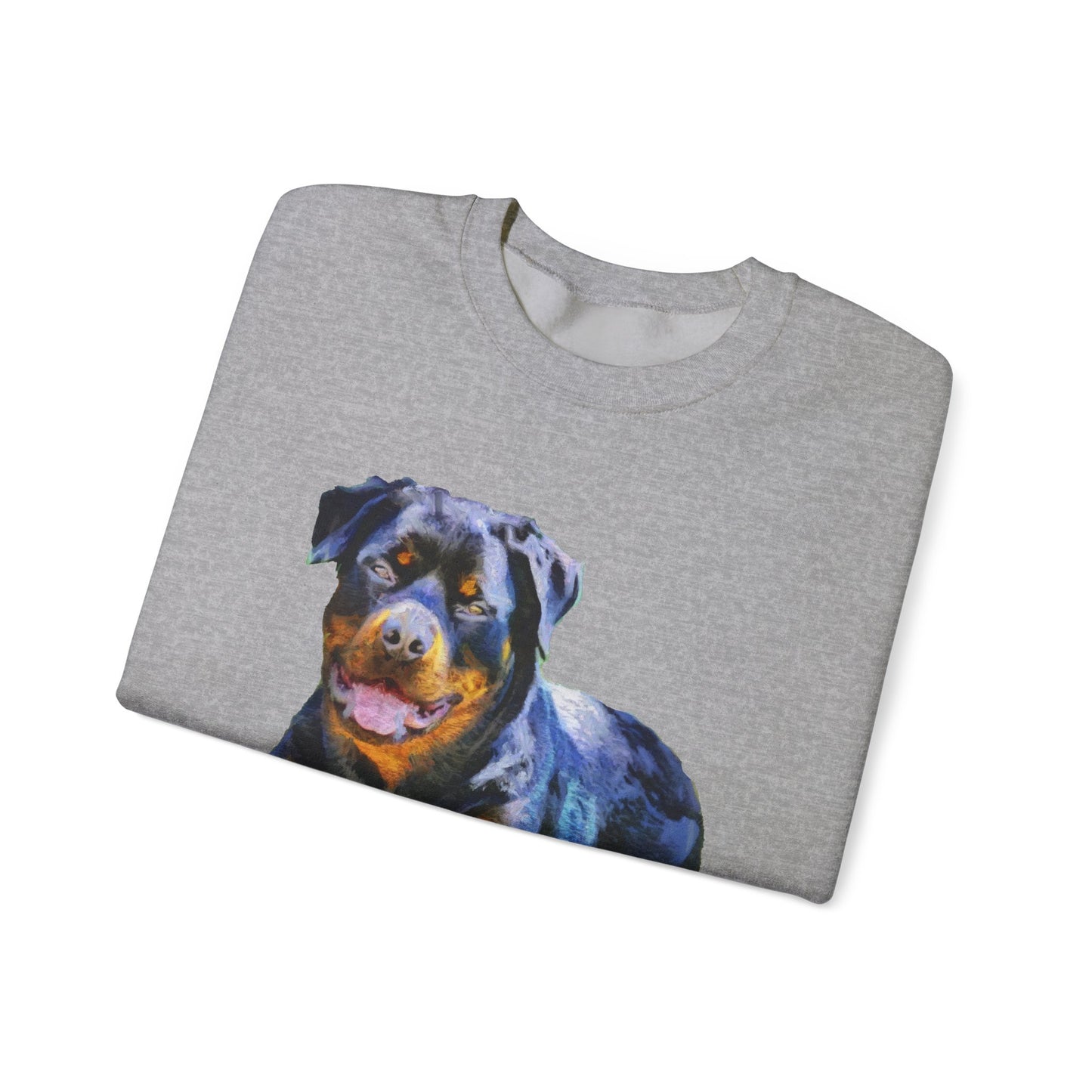 Rottweiler 'Lina' Unisex 50/50 Crewneck Sweatshirt