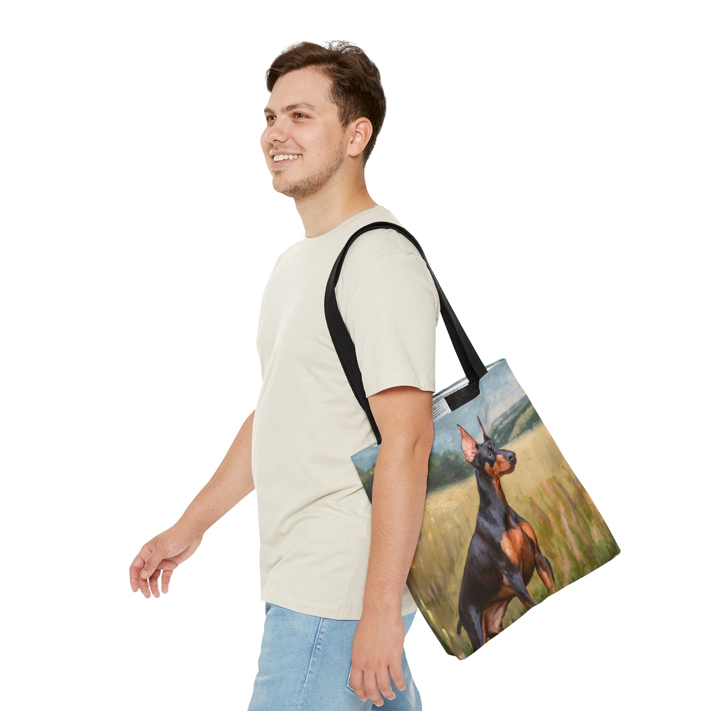 German Pinscher All-Over Print Tote Bag
