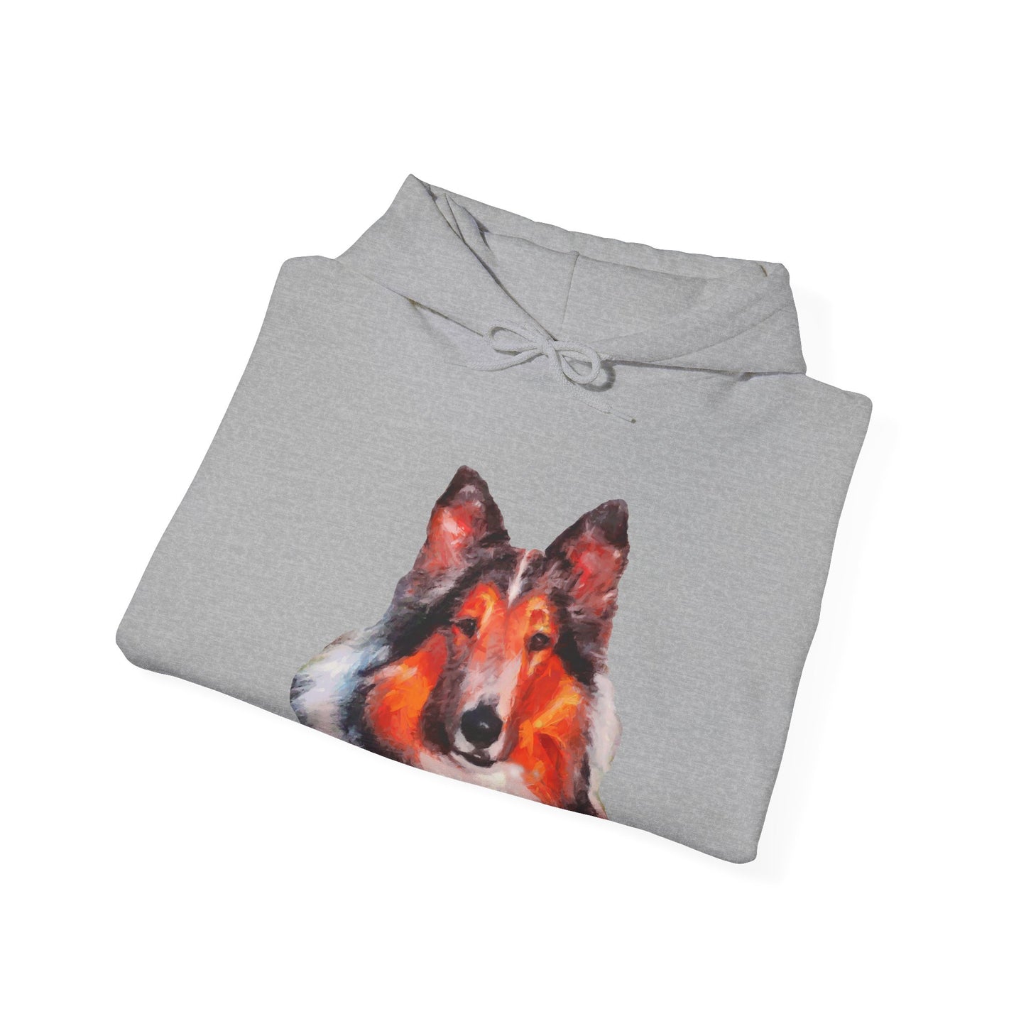 Rough Coated Collie Love Unisex Hoodie