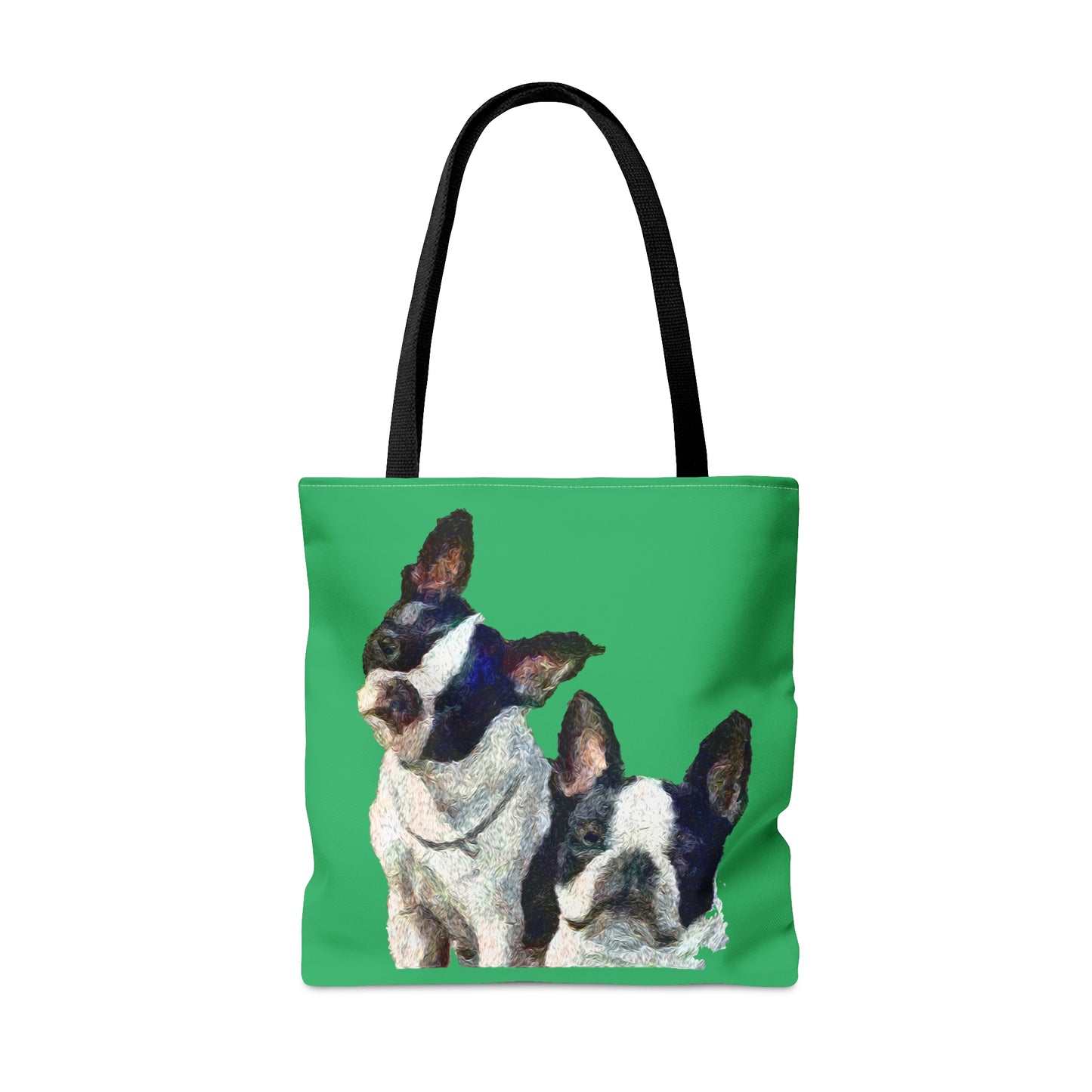 Boston Terrriers "Skipper & Dee Dee" Tote Bag