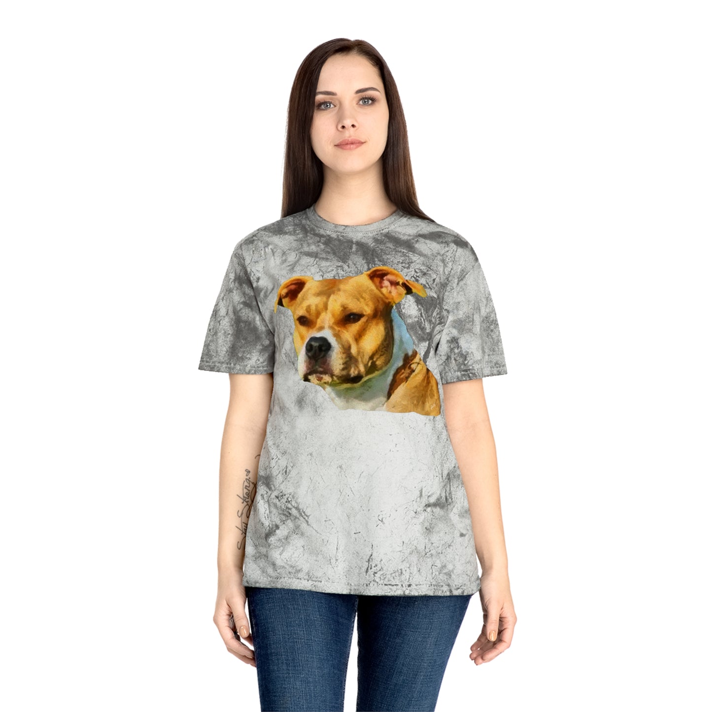 Pit Bull 'Herculese' Unisex Cotton Color Blast T-Shirt