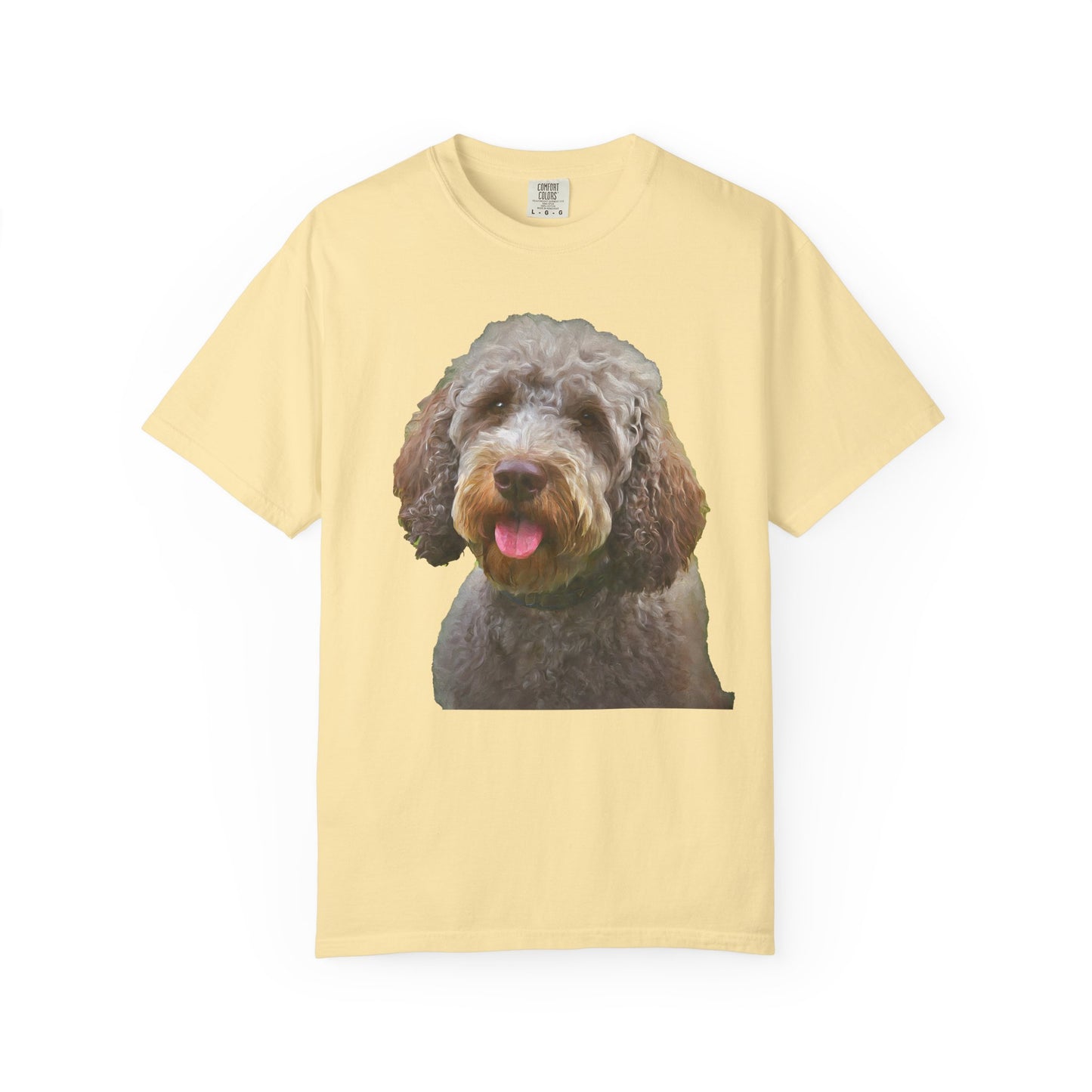 Lagotto Romagnolo 'Italian Truffle Dog' Unisex Garment-Dyed T-shirt
