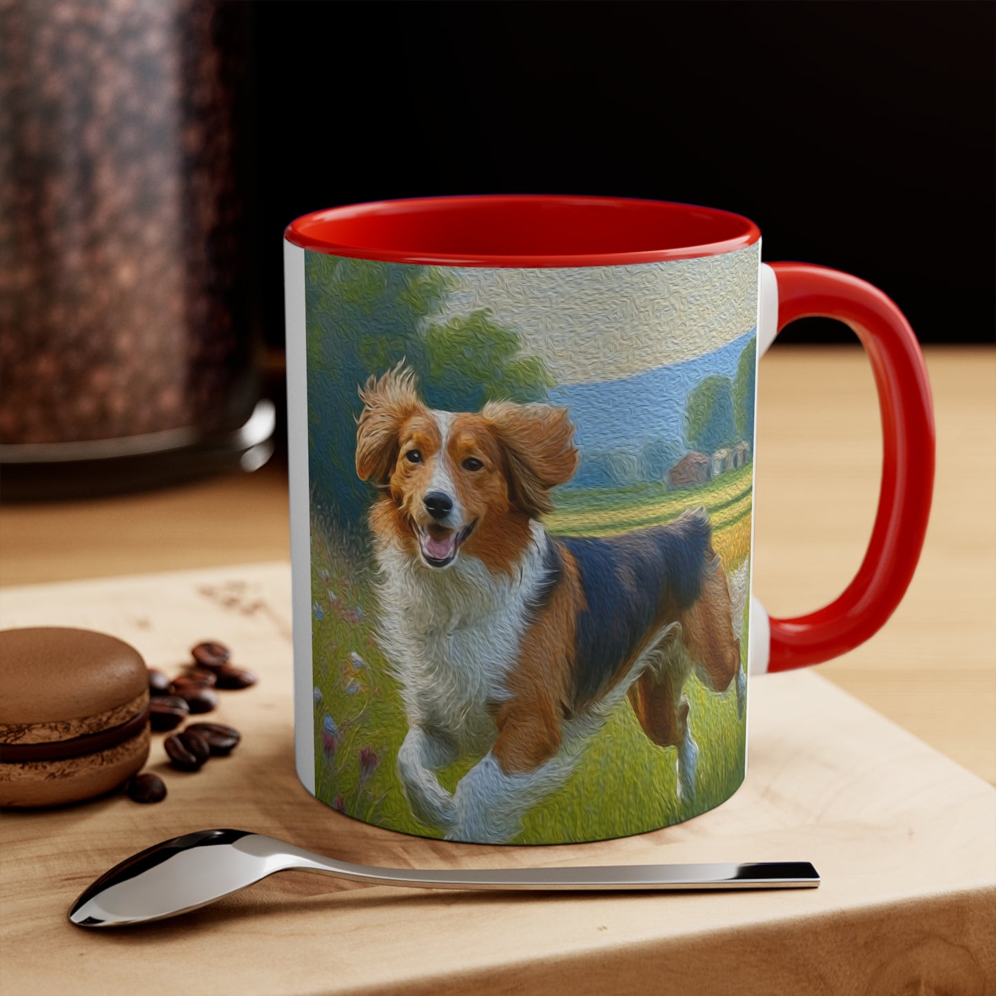 Nederlandse Kooikerhondje 11oz Ceramic Accent Mug
