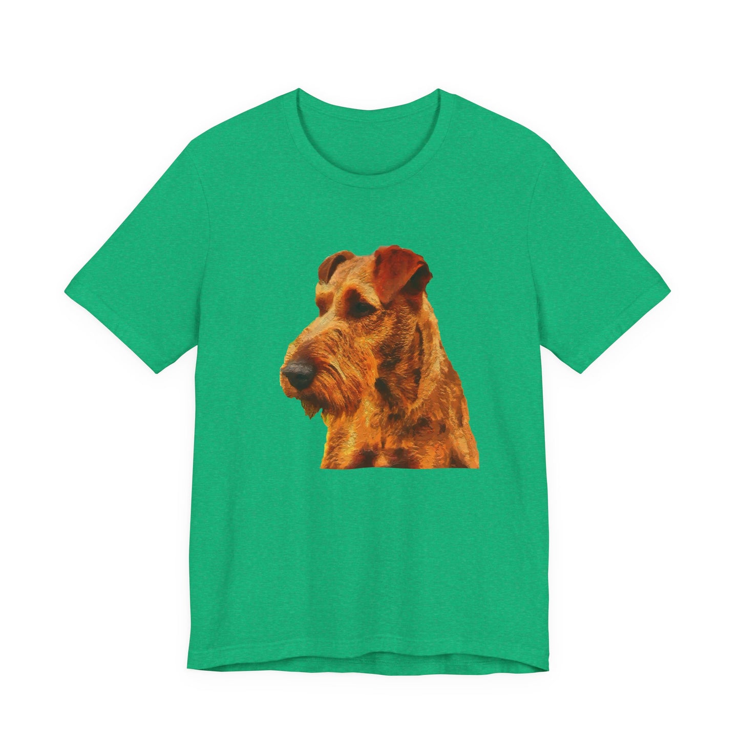 Irish Terrier 'Jocko' Unisex Jersey Short Sleeve Tee