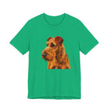 Irish Terrier 'Jocko' Unisex Jersey Short Sleeve Tee