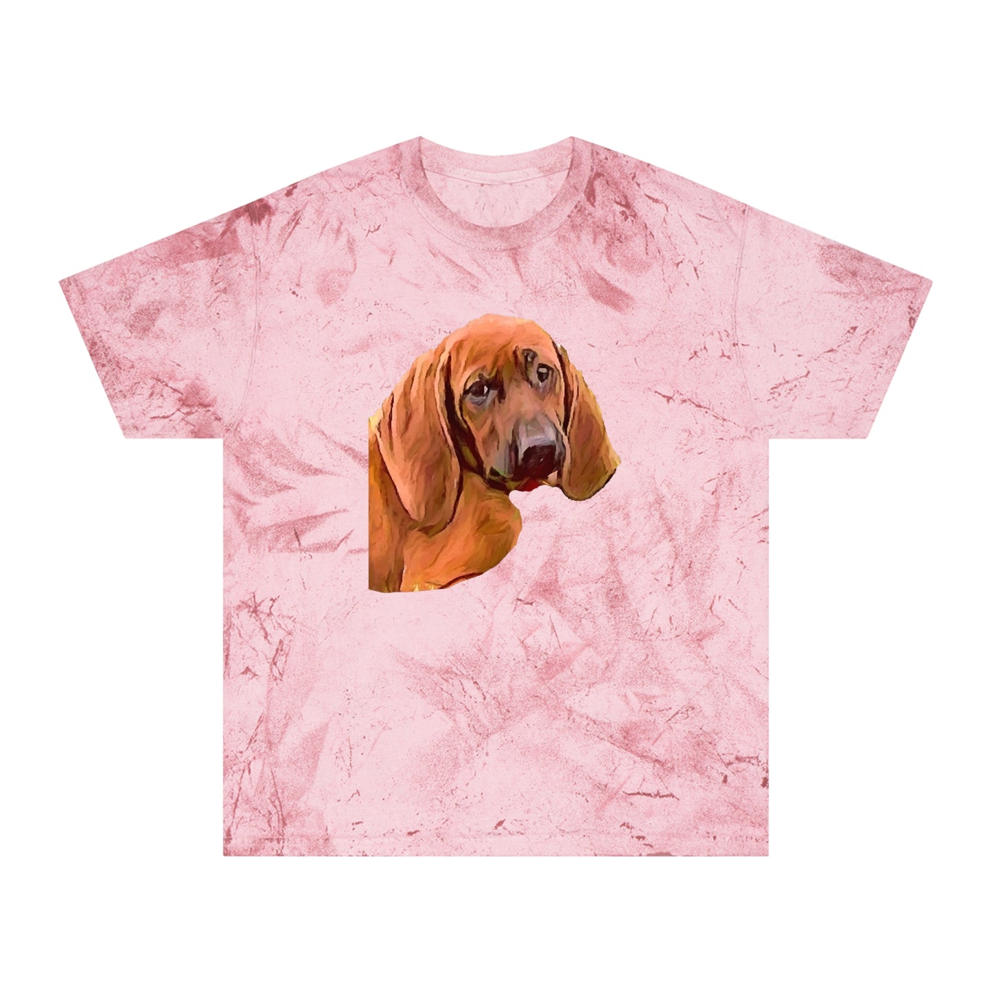 Redbone Coonhound Unisex Cotton Color Blast T-Shirt