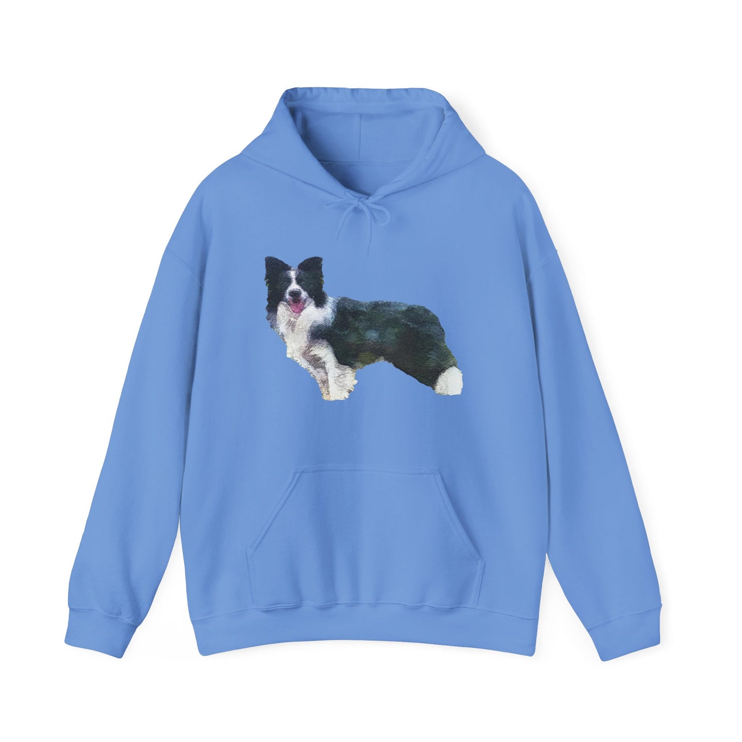 Border Collie '#1' Unisex 50/50 Hoodie