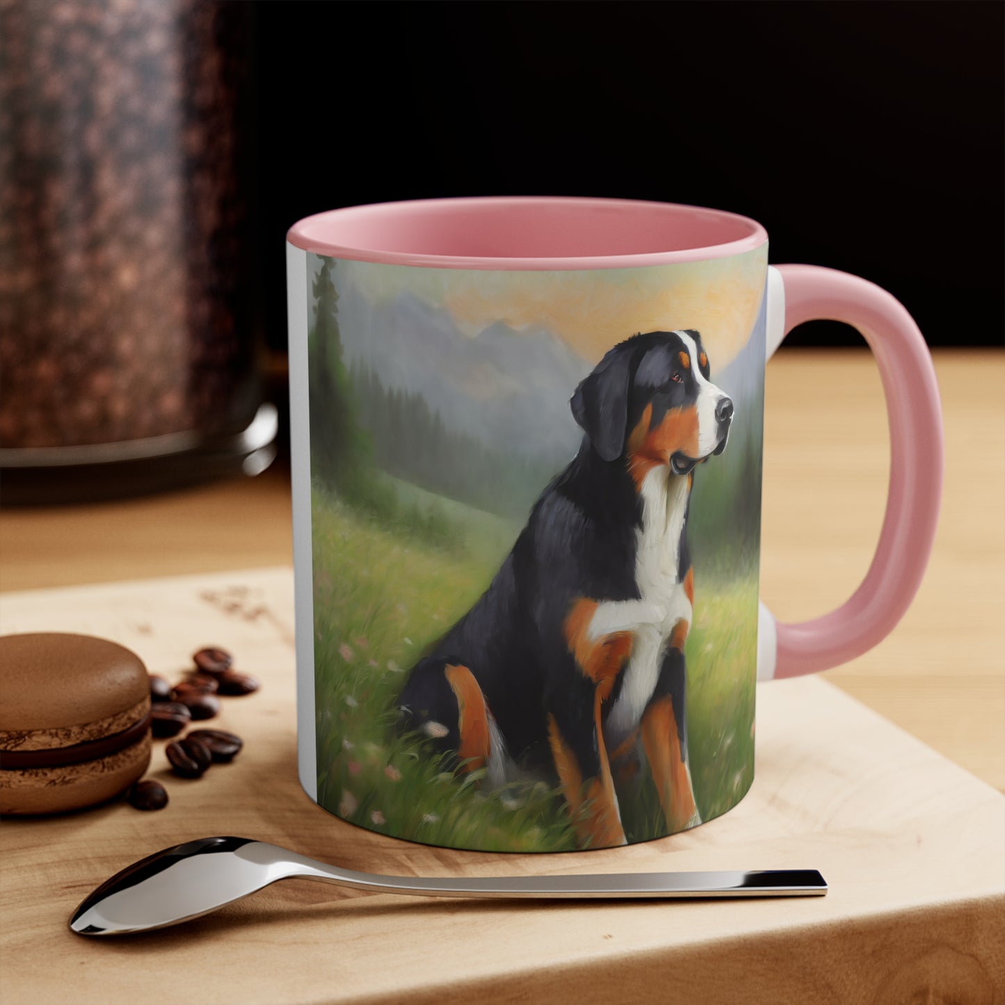 Greater Swiss Mountain 11oz Ceramic Accent Mug
