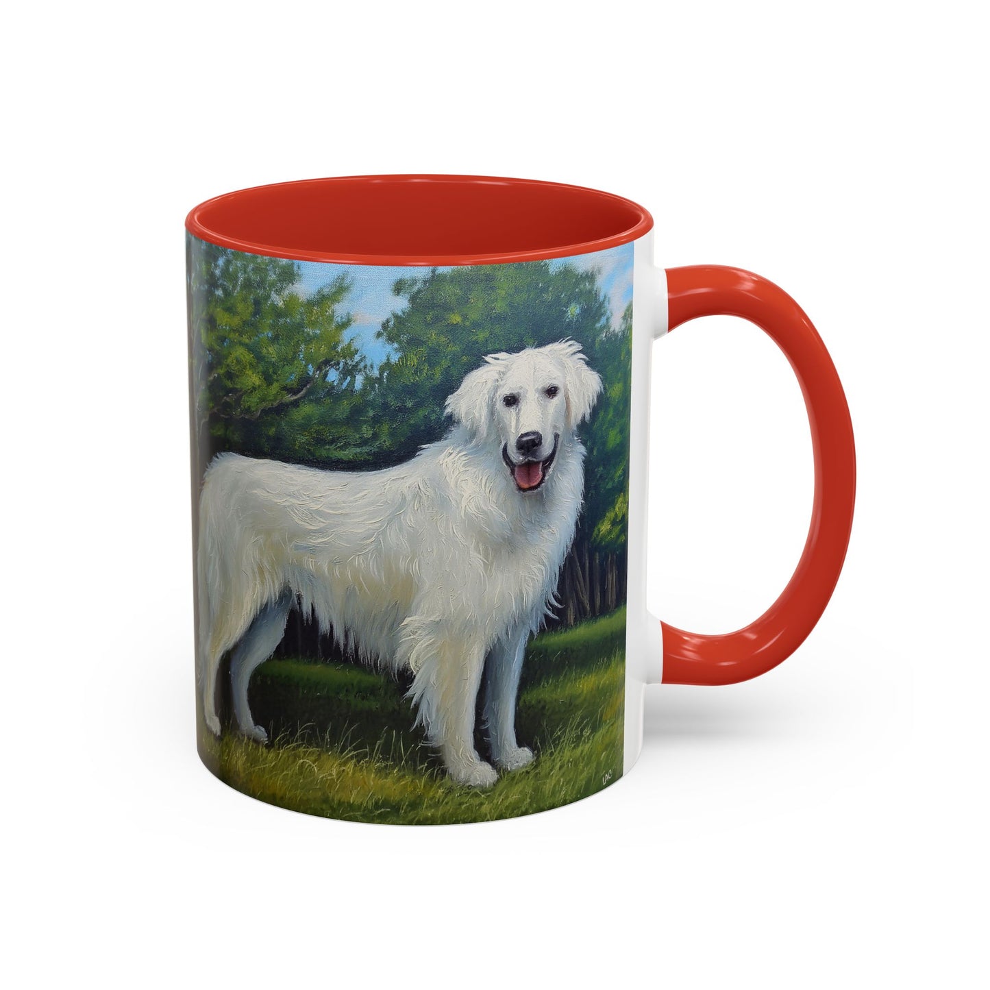 Slovensky Cuvac - Cera,oc Accent Coffee Mug - 2 Sizes