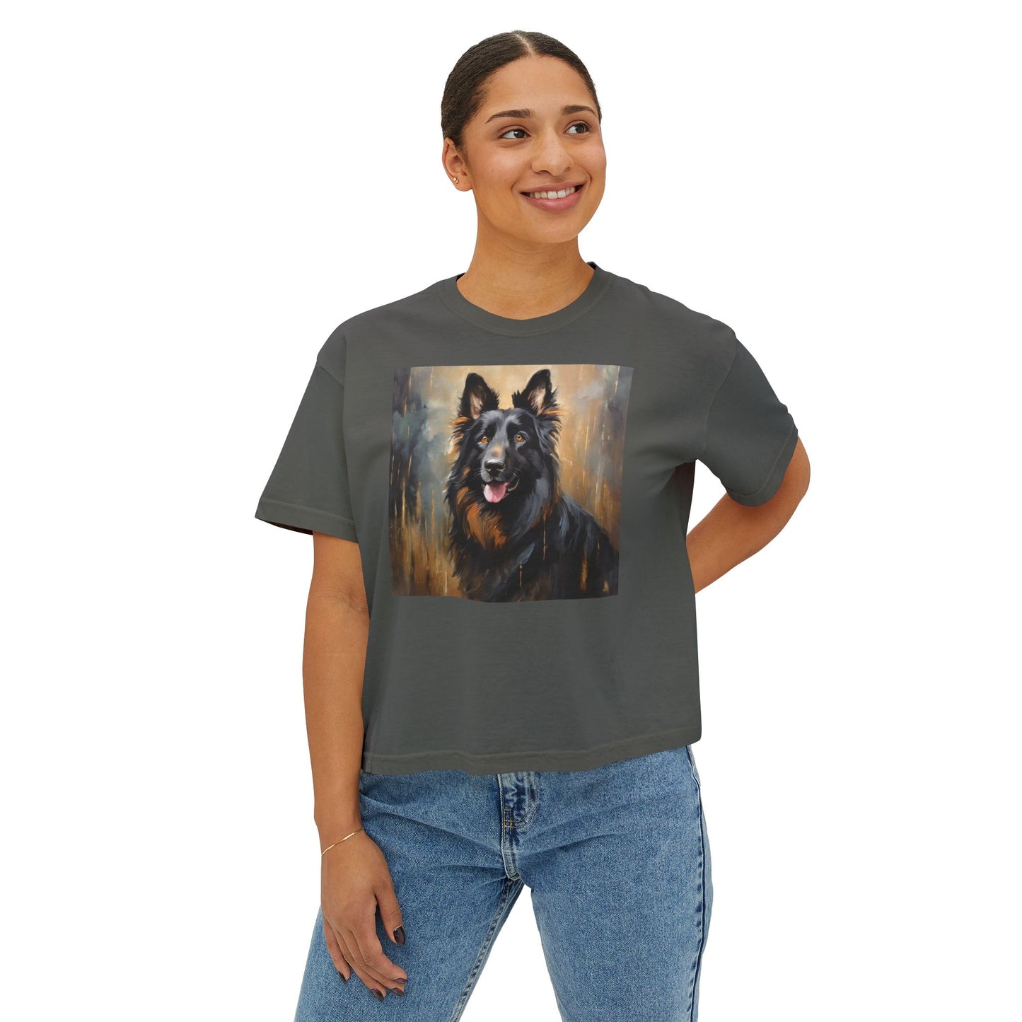 Bohemian Shepherd Women's Oversize Boxy Tee