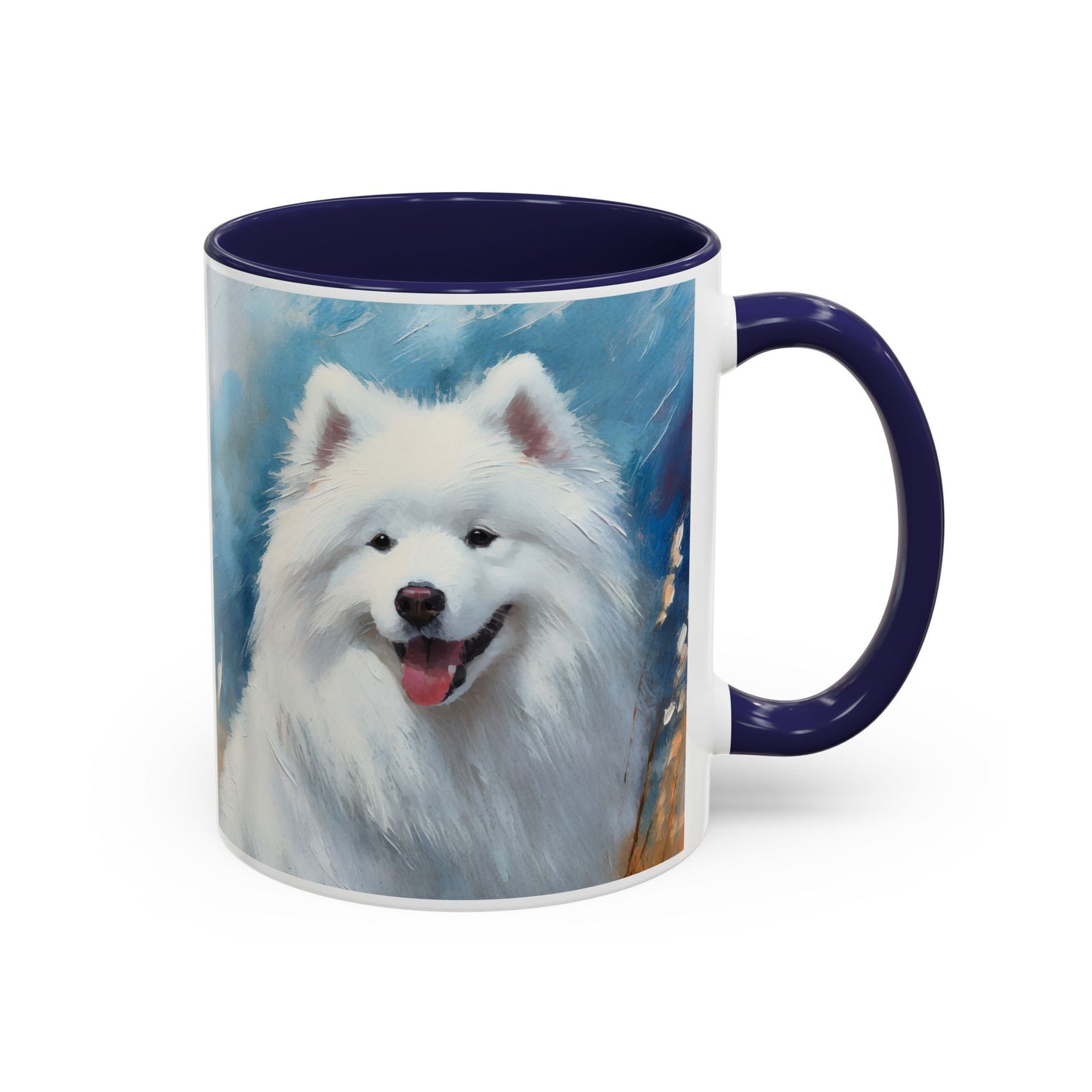 Samoyed Ceramic Accent Mug - 2 Sizes