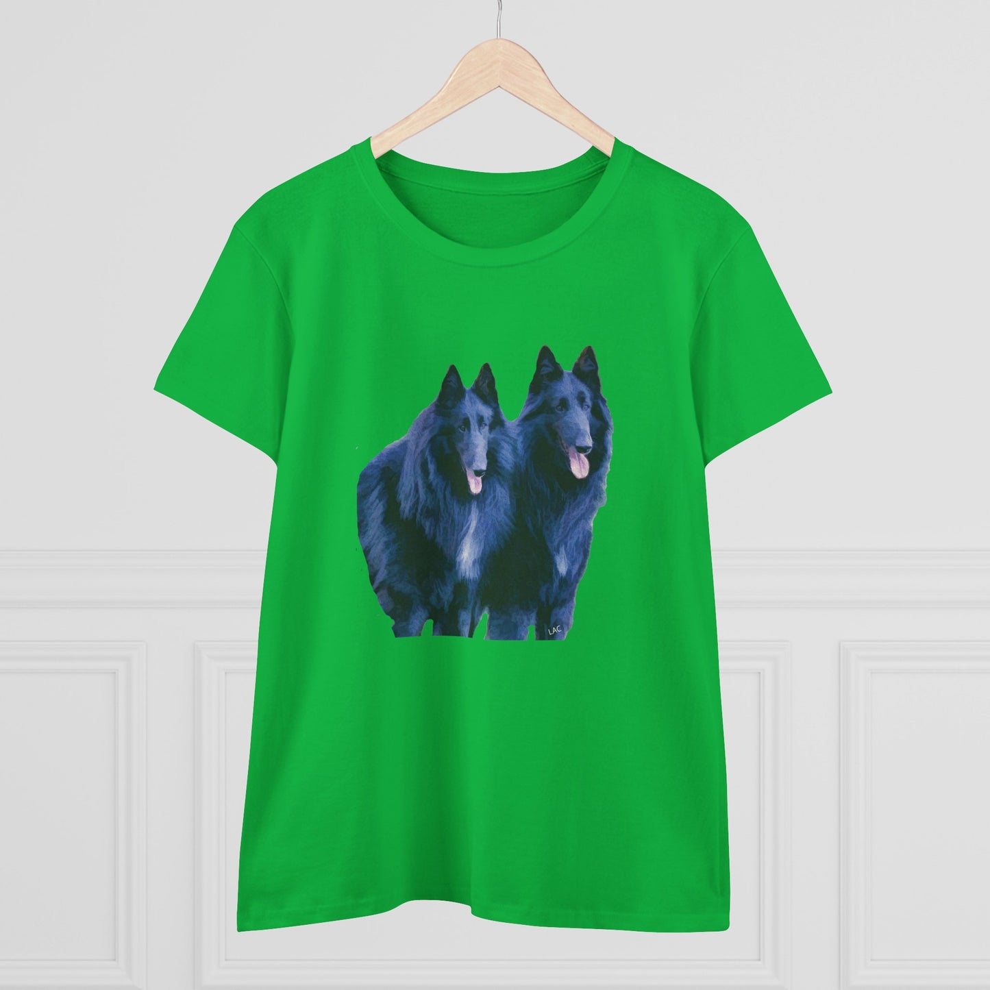 Belgian Shepherds Women's Midweight Cotton Tee - Style Meets Comfort