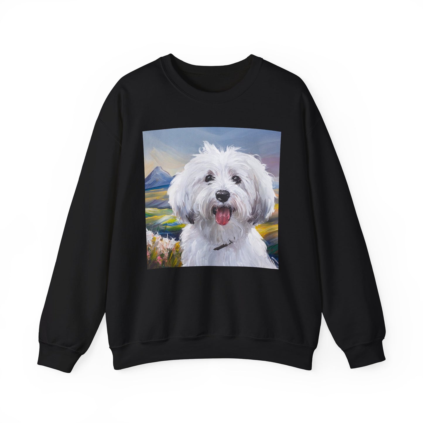 Coton de Tulear Cozy Unisex Crewneck Sweatshirt