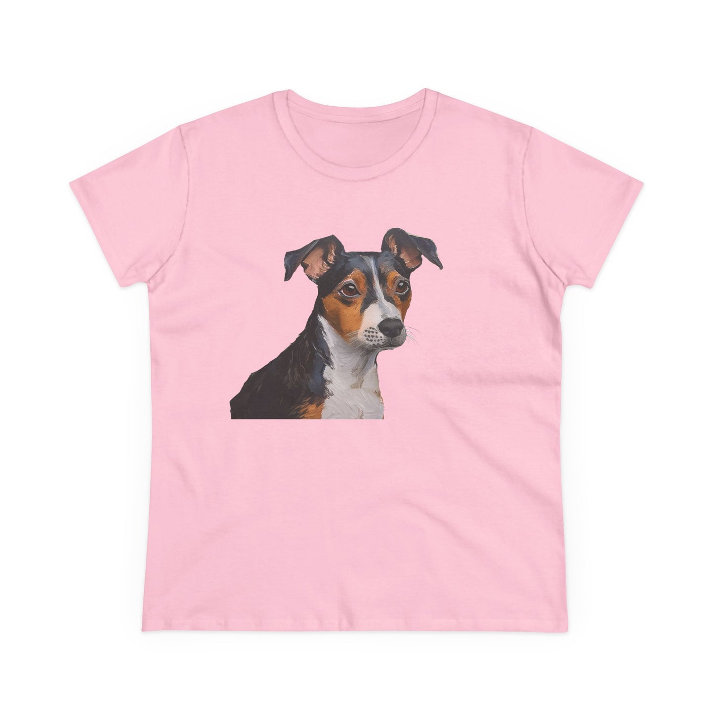 Teddy Roosevelt Terrier - Women's Midweight Cotton Tee