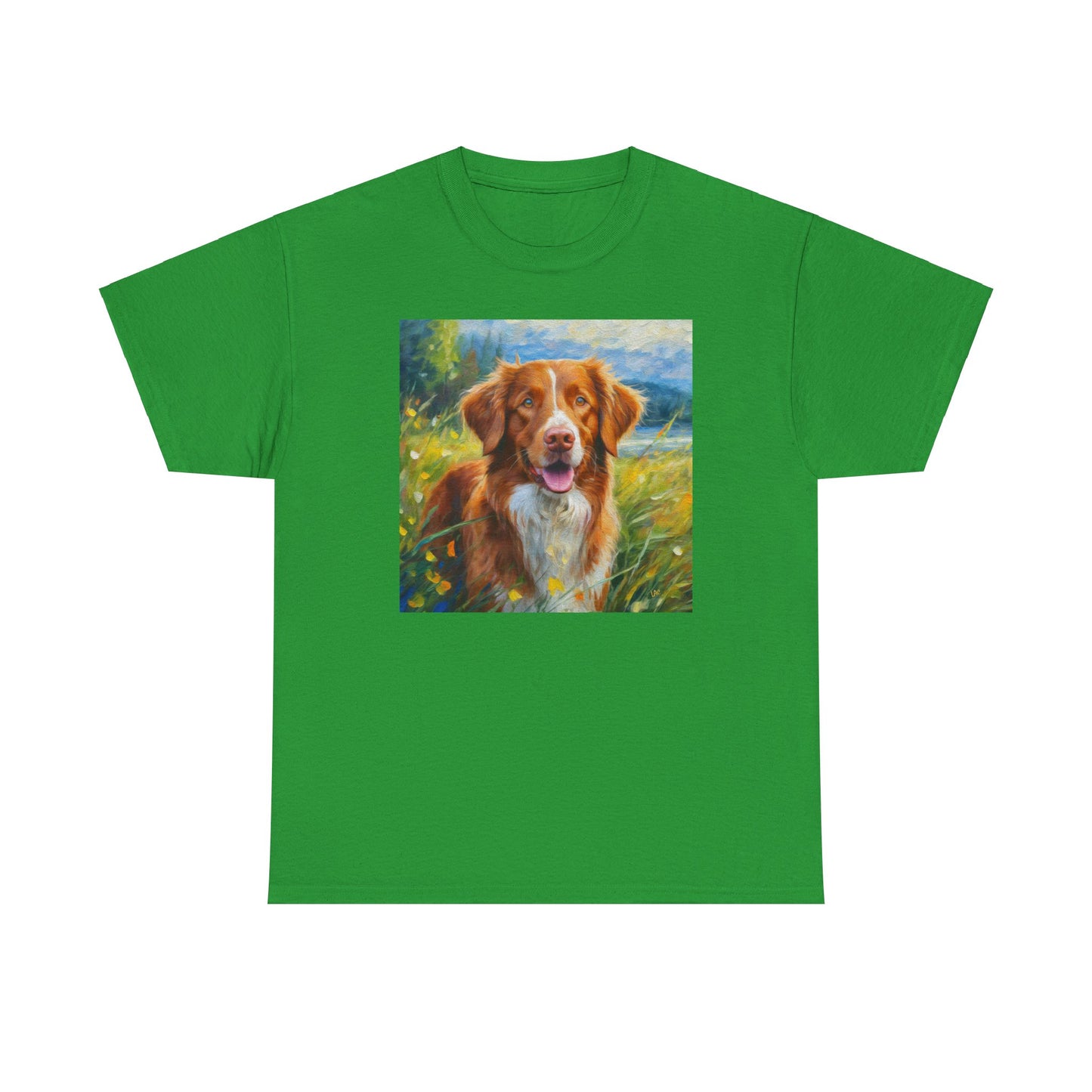 Nova Scotia Duck Tolling Retriever 'Dixie' Heavy Cotton Tee