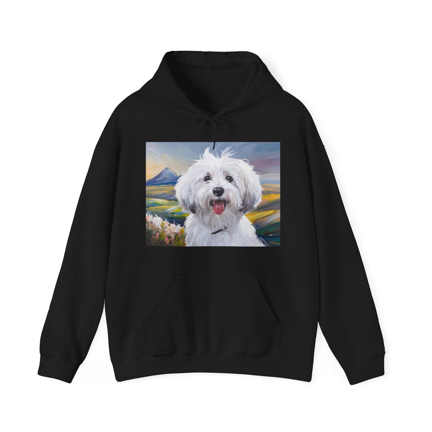 Coton de Tulear Unisex 50/50 Hooded Sweatshirt