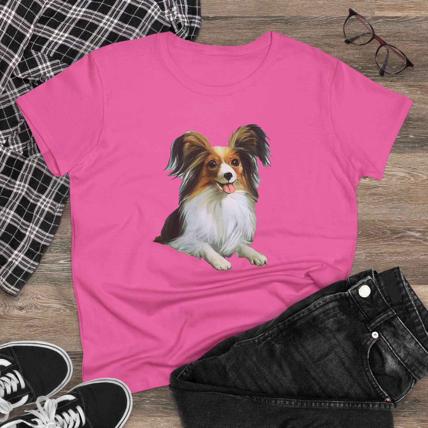 Papillon - Women's Midweight Cotton Tee