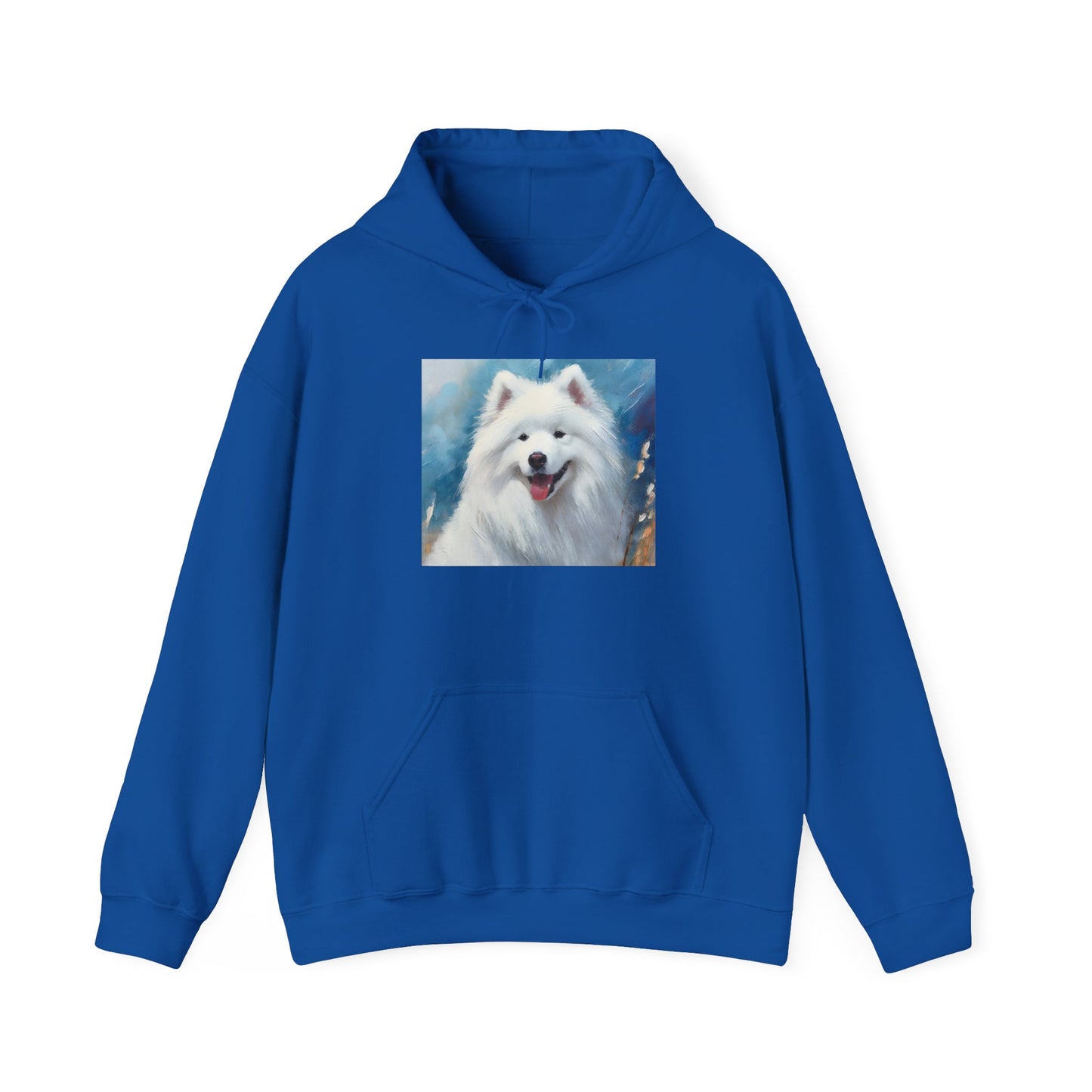 Samoyed Unisex 50/50 Hooded Sweatshirt