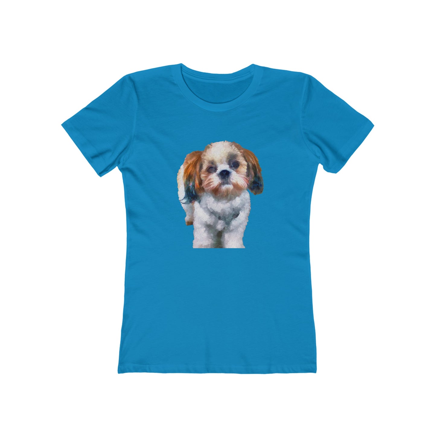 Shih-Tzu - Women's Slim Fit Ringspun Cotton T-Shirt