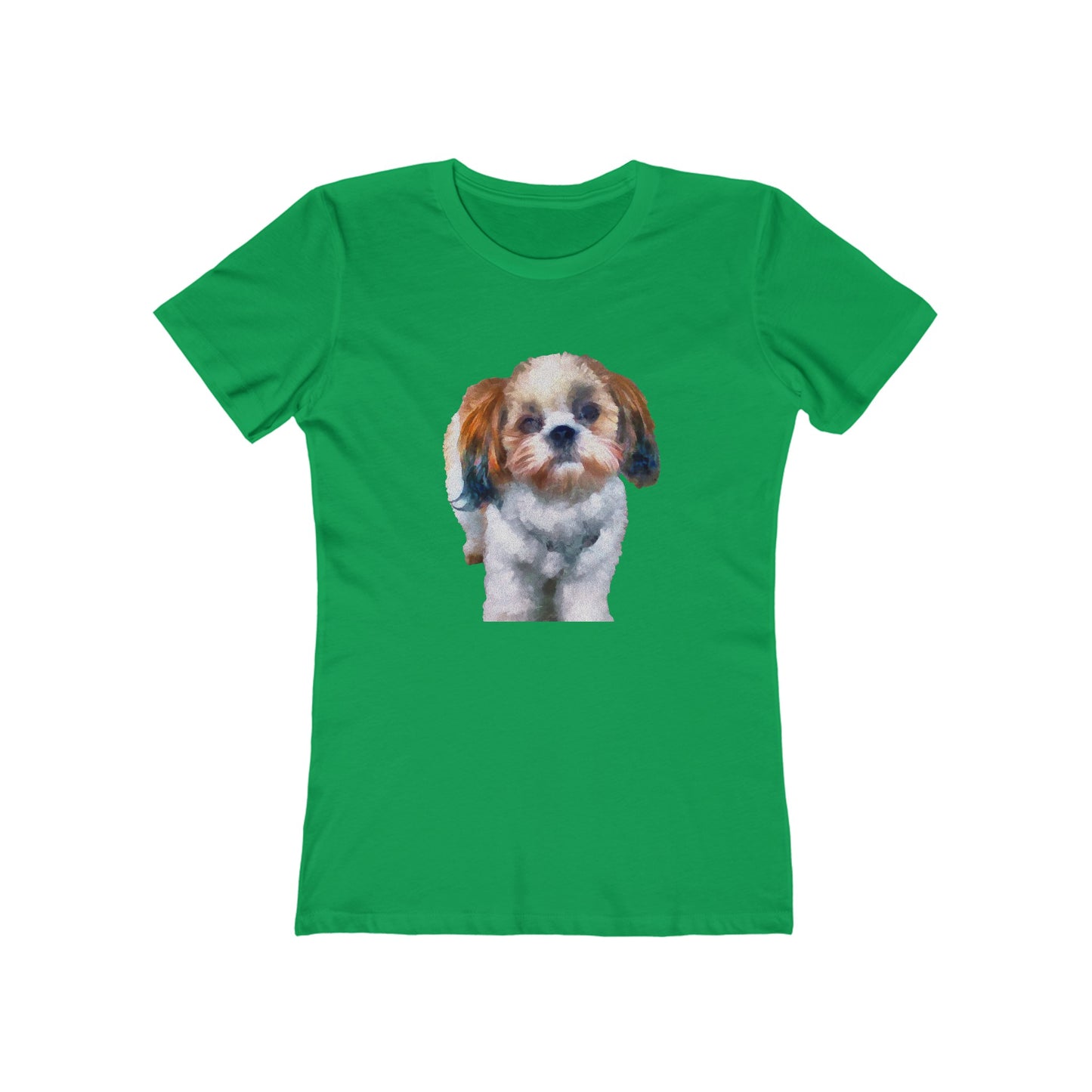 Shih-Tzu - Women's Slim Fit Ringspun Cotton T-Shirt