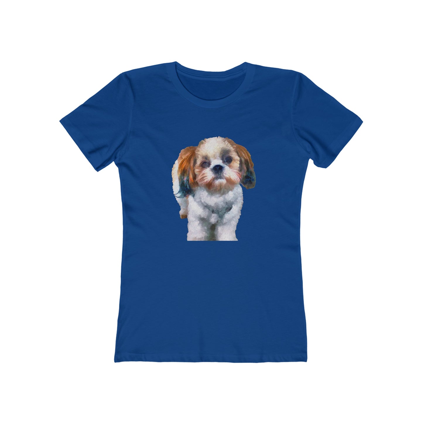 Shih-Tzu - Women's Slim Fit Ringspun Cotton T-Shirt