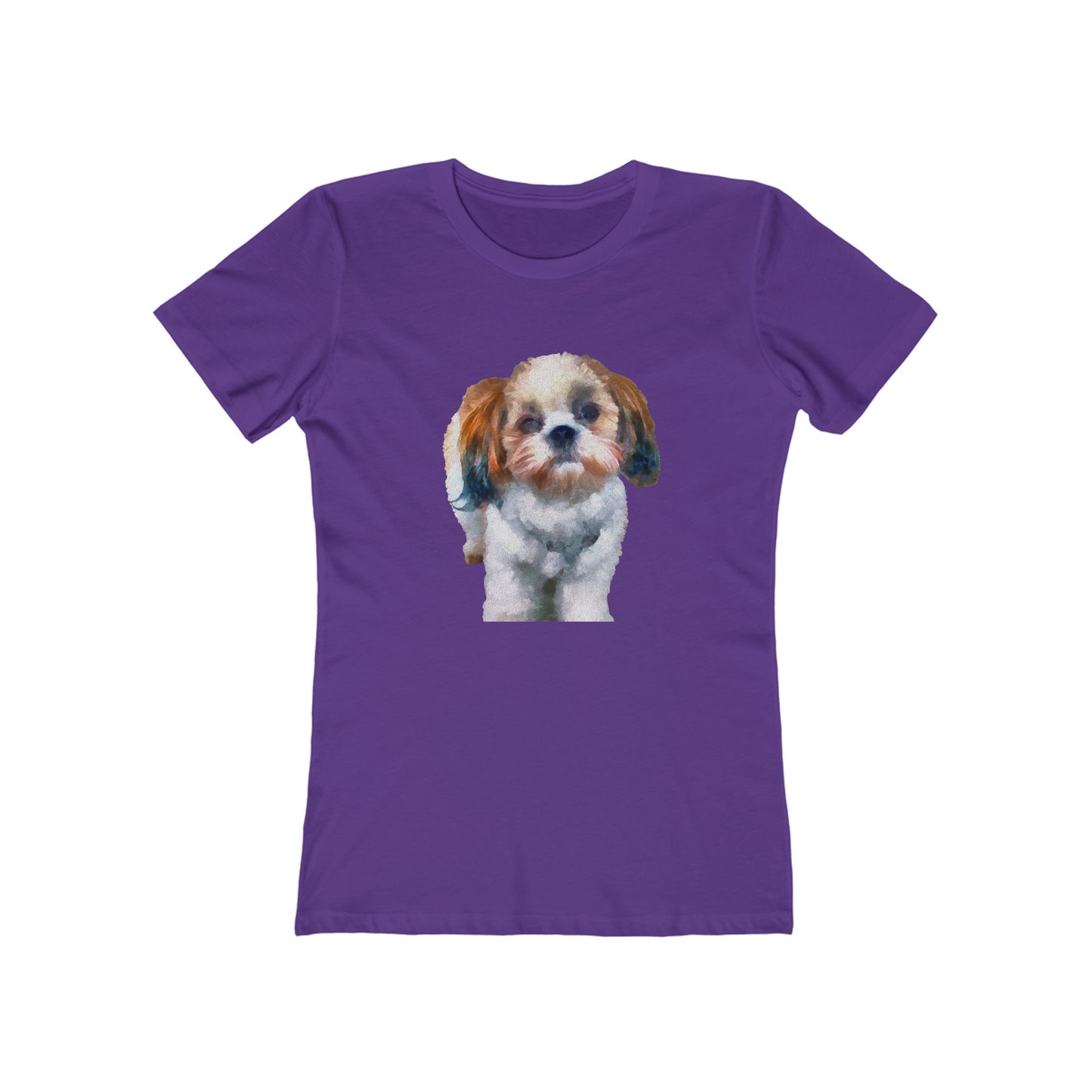 Shih-Tzu - Women's Slim Fit Ringspun Cotton T-Shirt