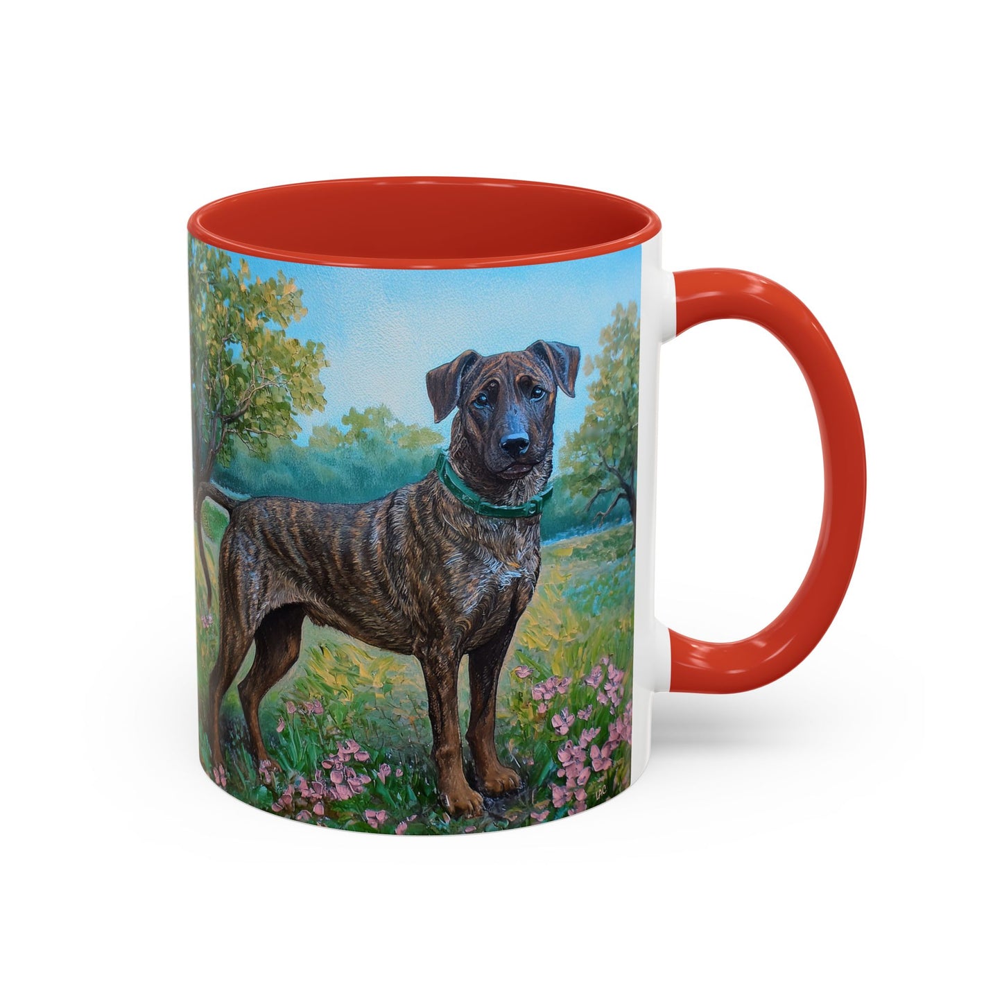 Treeing Tennessee Brindle Ceramic Accent Coffee Mug - 2 Sizes