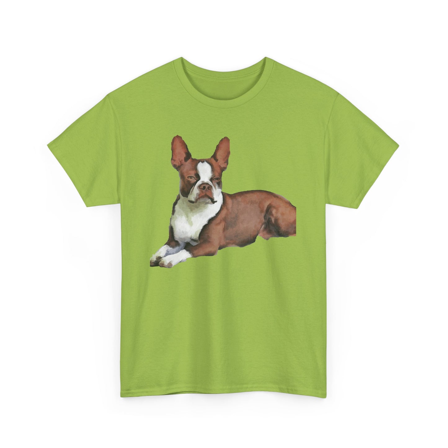 Boston Terrier 'Seely' Unisex Heavy Cotton Tee