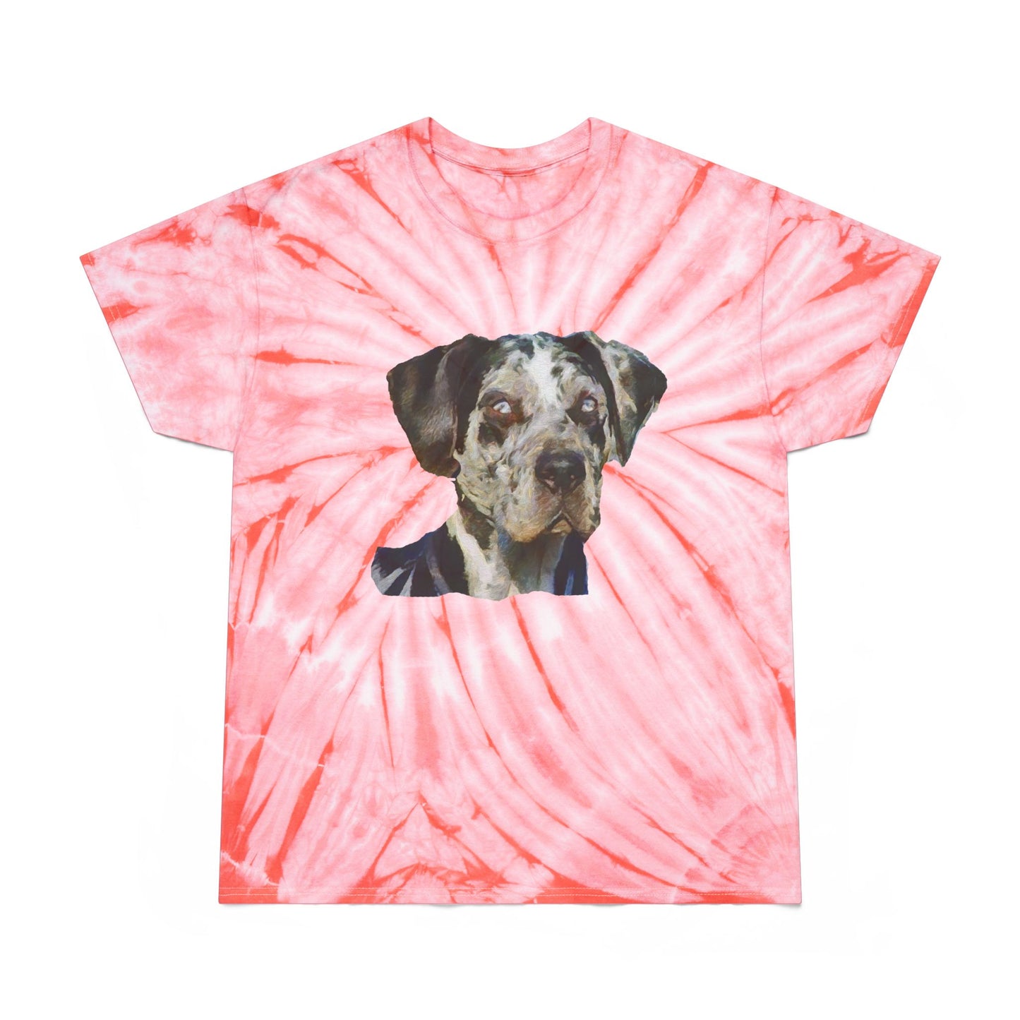 American Leopard Hound Unisex Cotton Tie-Dye Tee, Cyclone