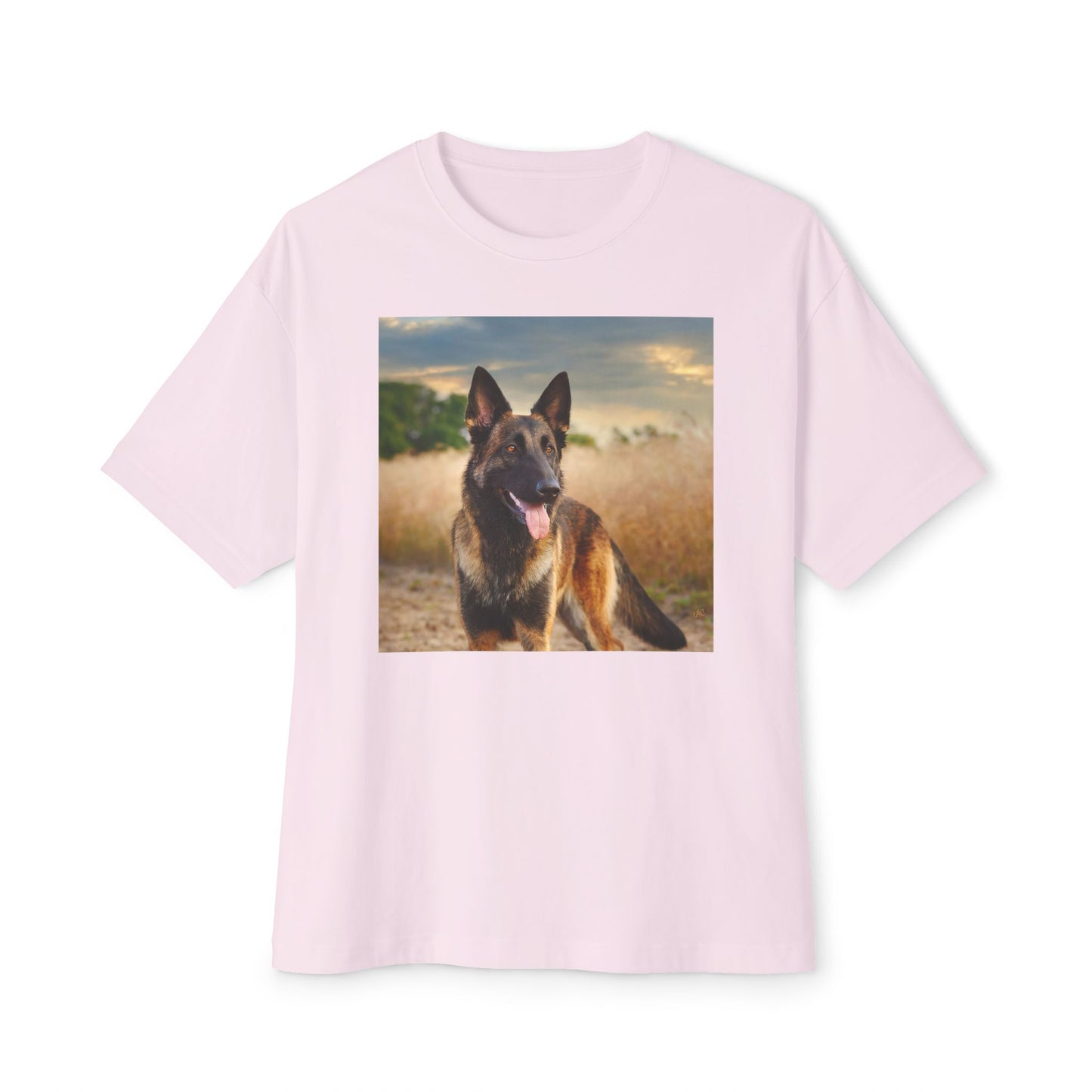 Dutch Shepherd Unisex Oversized Ringspun Cotton Boxy T-shirt