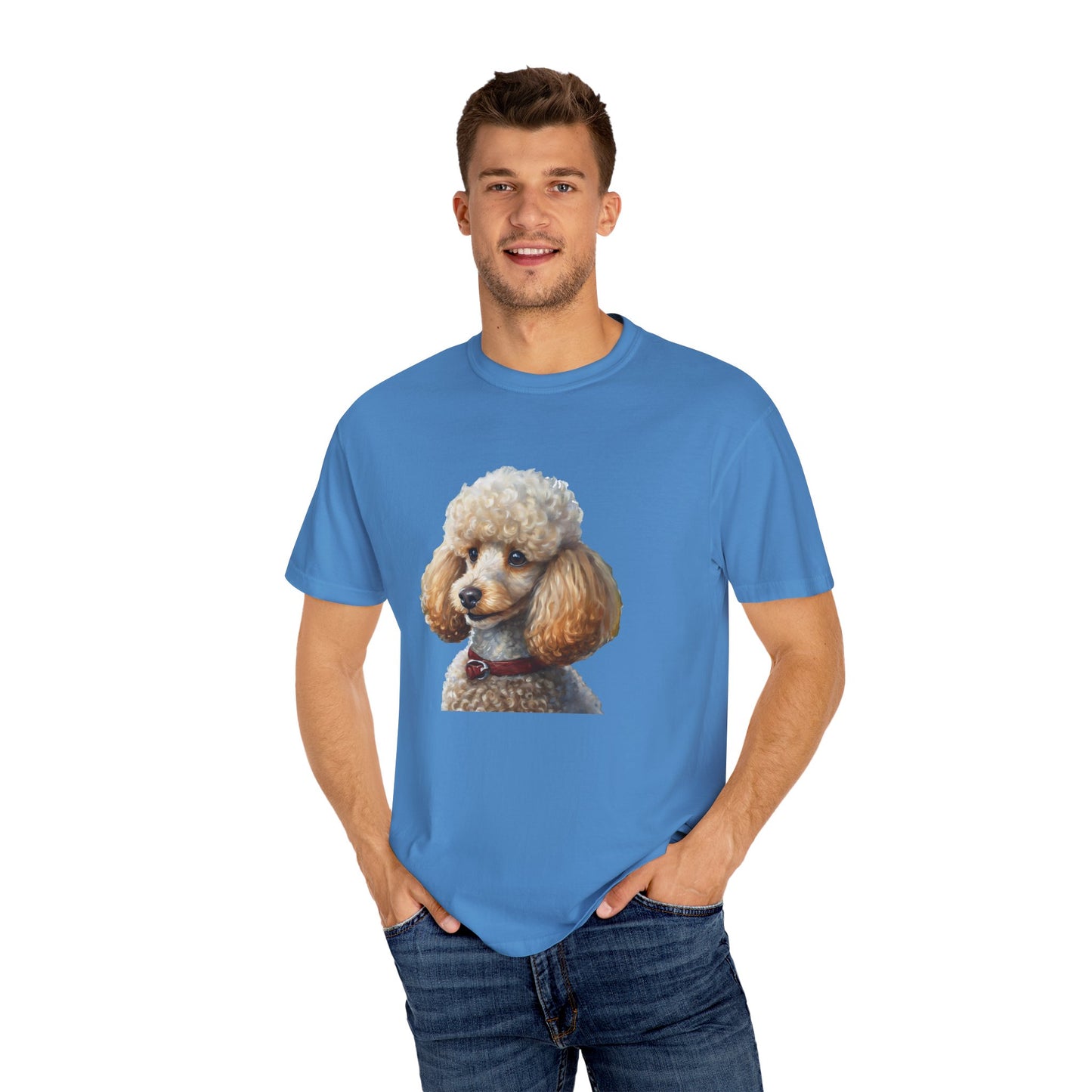 Standard Poodle #2 - Unisex Garment-Dyed T-shirt