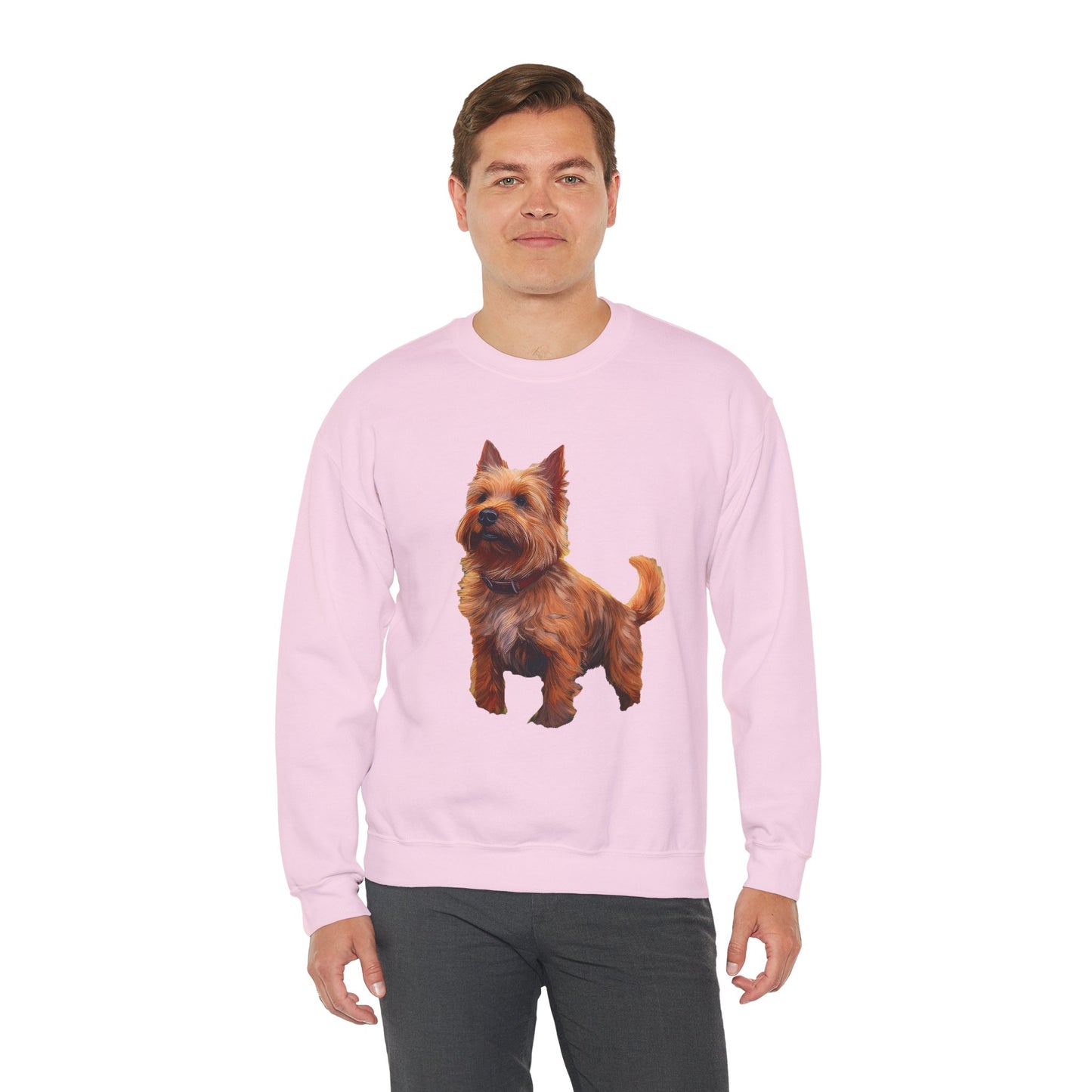 Norwich Terrier Unisex 50/50 Crewneck Sweatshirt