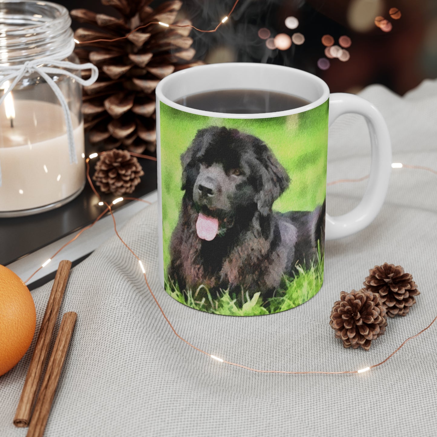 Newfoundland 'Madden' Ceramic Mug 11oz - A Heartfelt Companion